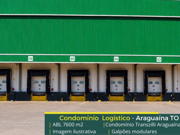 Galpão frigorificado para alugar em Araguaína - Transzilli Araguaína. Galpões/Armazens/Condomínios logísticos e industriais para alugar
