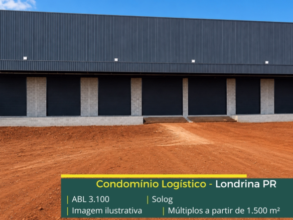 Locação de galpão em Londrina em condomínios logísticos com estrutura de alto padrão para armazenagem, distribuição e operações industriais.