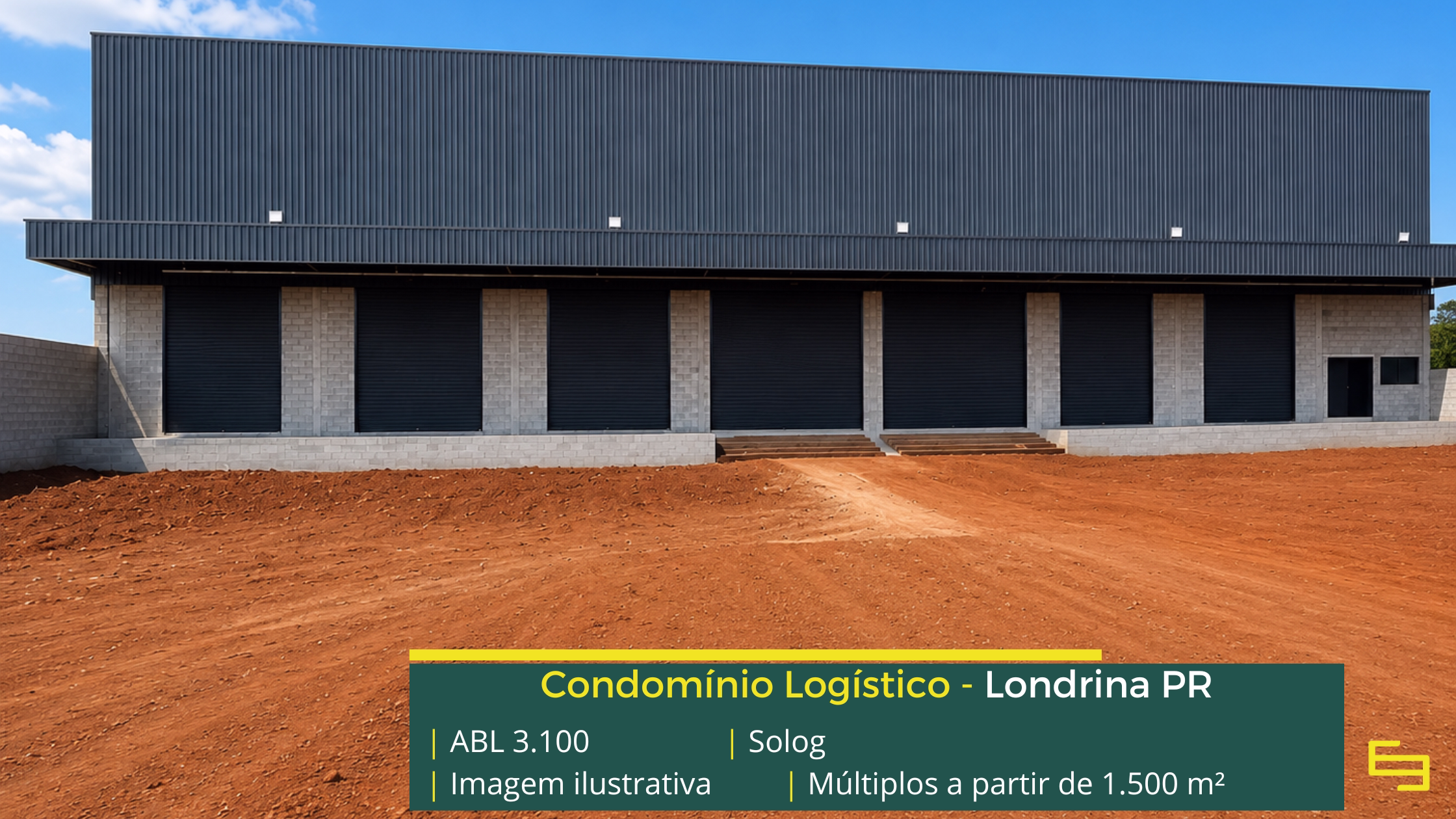 Locação de galpão em Londrina Locação de galpão em Londrina em condomínios logísticos com estrutura de alto padrão para armazenagem, distribuição e operações industriais.