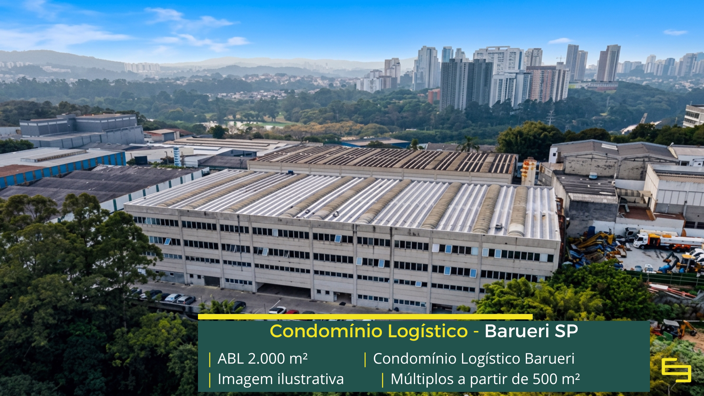 Galpão para alugar em Barueri SP Galpão para alugar em Barueri SP com módulos logísticos modernos, infraestrutura de alto padrão e excelente conectividade para sua operação.