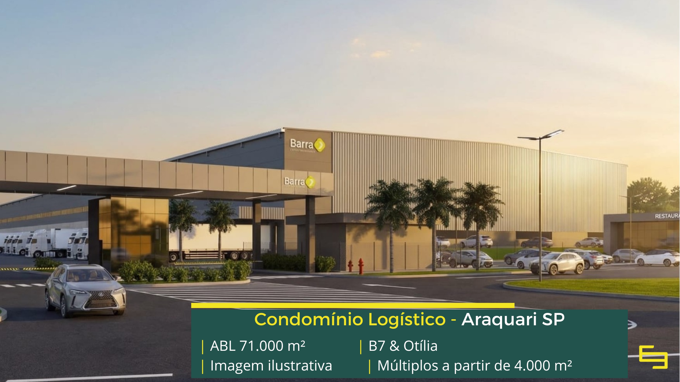 Galpões para alugar em Araquari SC Galpões para alugar em Araquari SC com módulos modernos, infraestrutura completa e acesso estratégico à BR-101 e aos principais portos de SC.