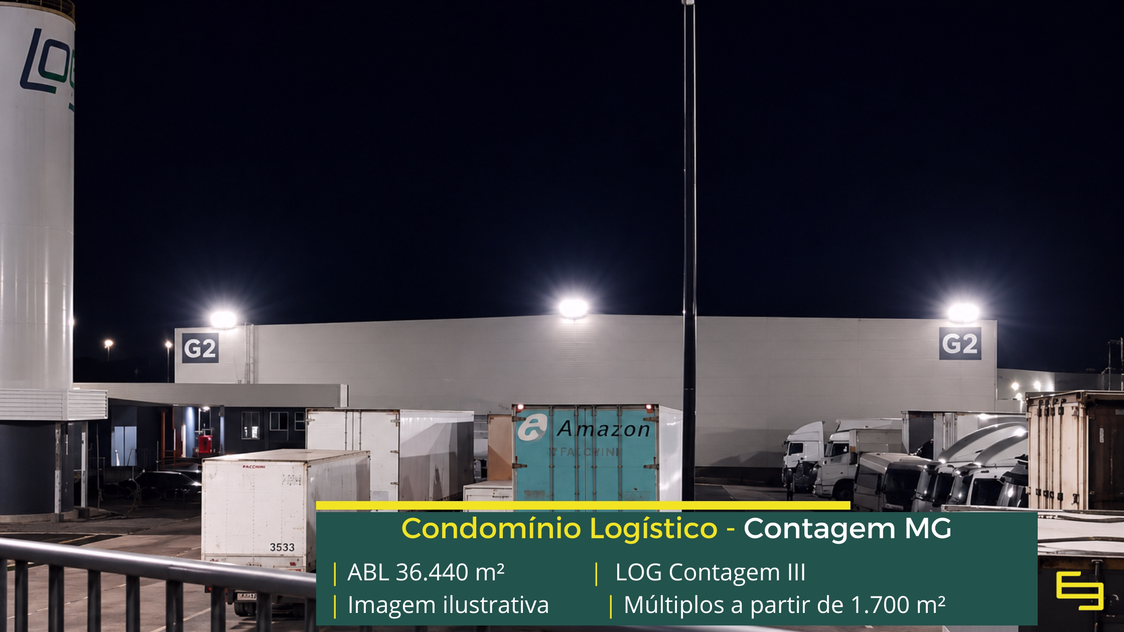 Galpão logístico para alugar em Contagem em Condomínio Classe A com módulos flexível, infraestrutura moderna e localização estratégica.