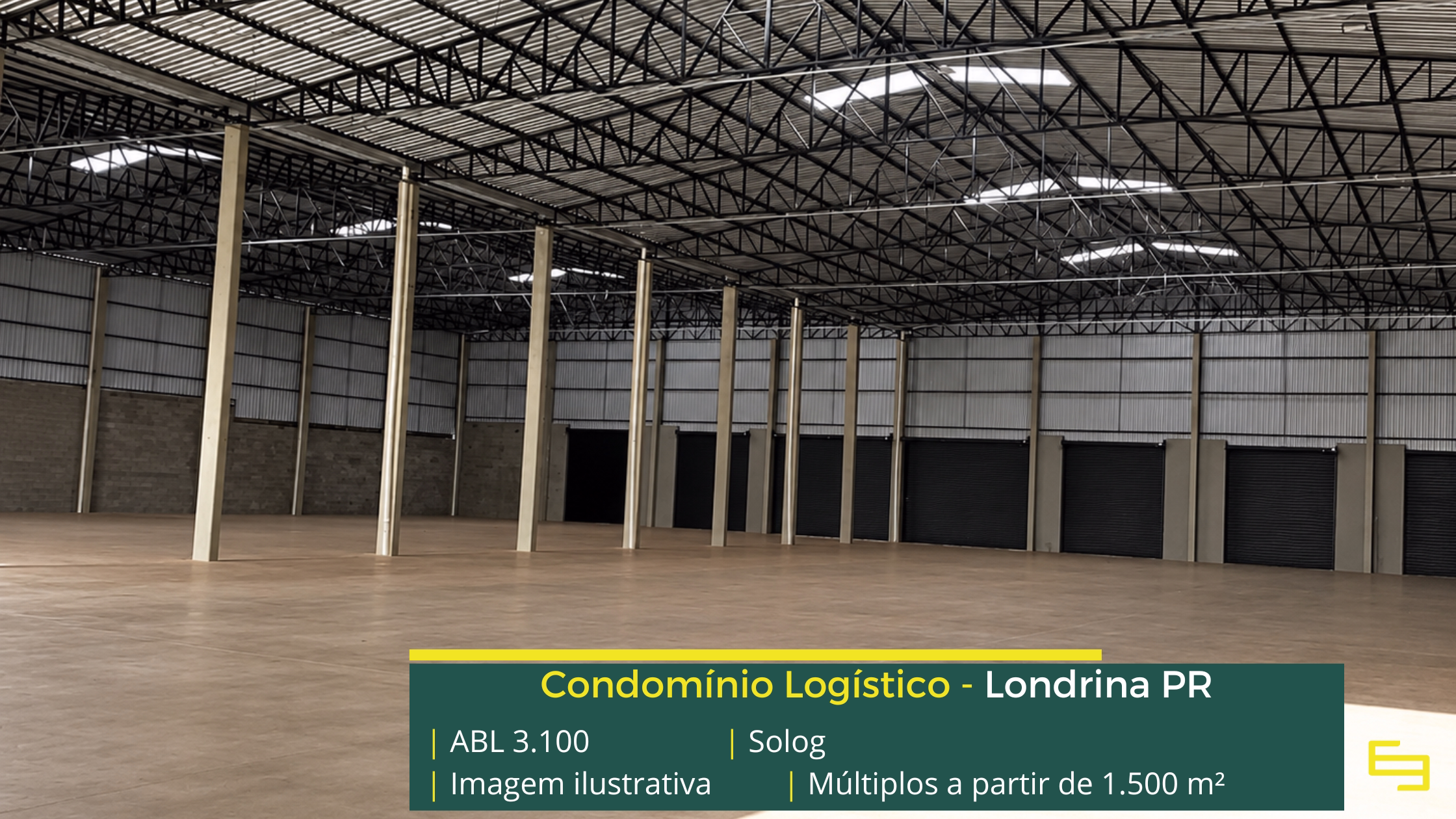 Locação de galpão em Londrina Locação de galpão em Londrina em condomínios logísticos com estrutura de alto padrão para armazenagem, distribuição e operações industriais.
