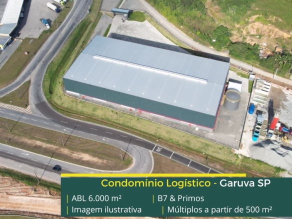 Galpão para alugar em Garuva SC com estrutura moderna, excelente localização e padrão Triple A (AAA) para eficiência logística.