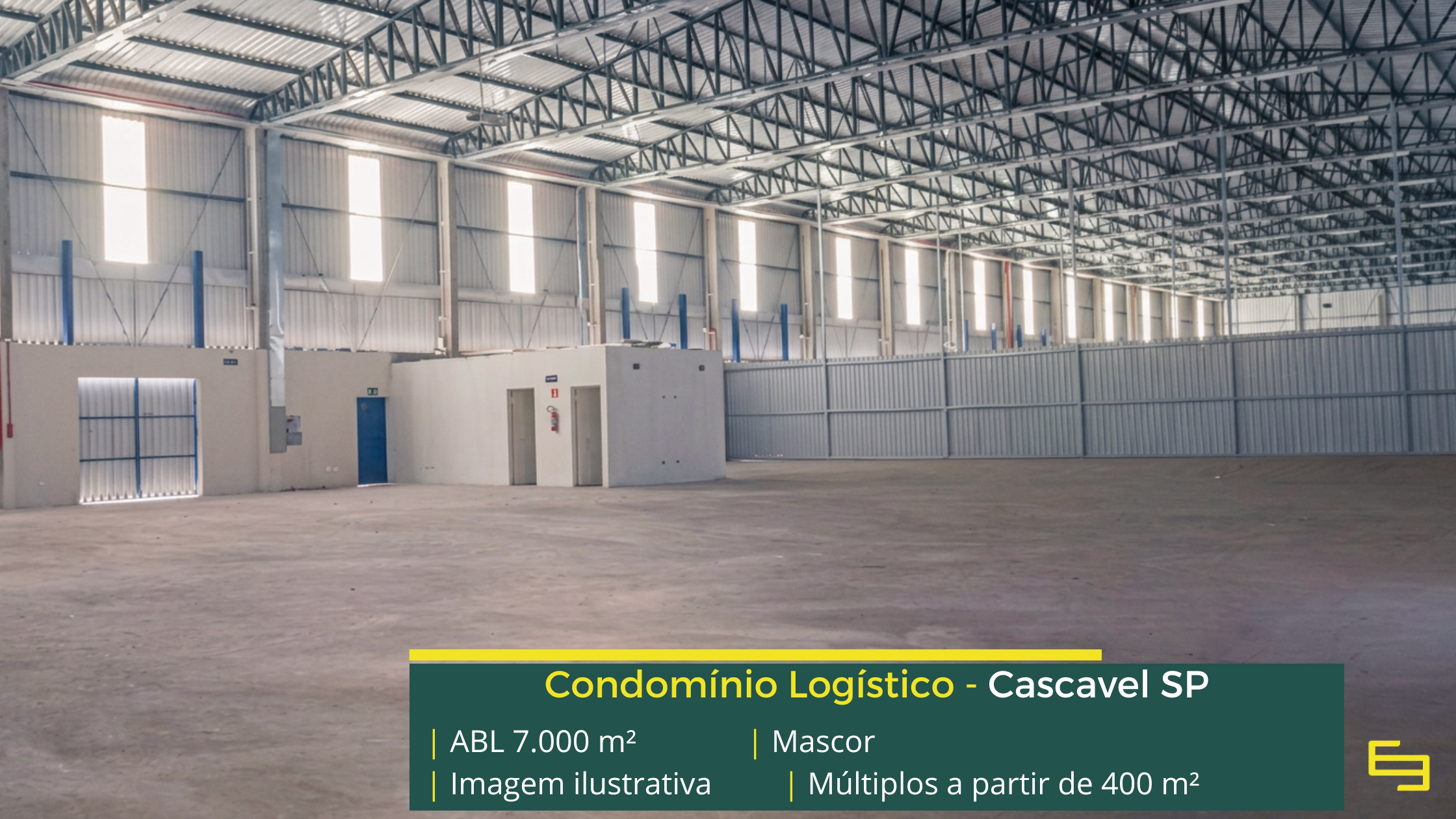Galpão para locação em Cascavel PR Galpão para locação em Cascavel PR com estrutura de alto padrão, localização estratégica e acesso rápido às principais rodovias.
