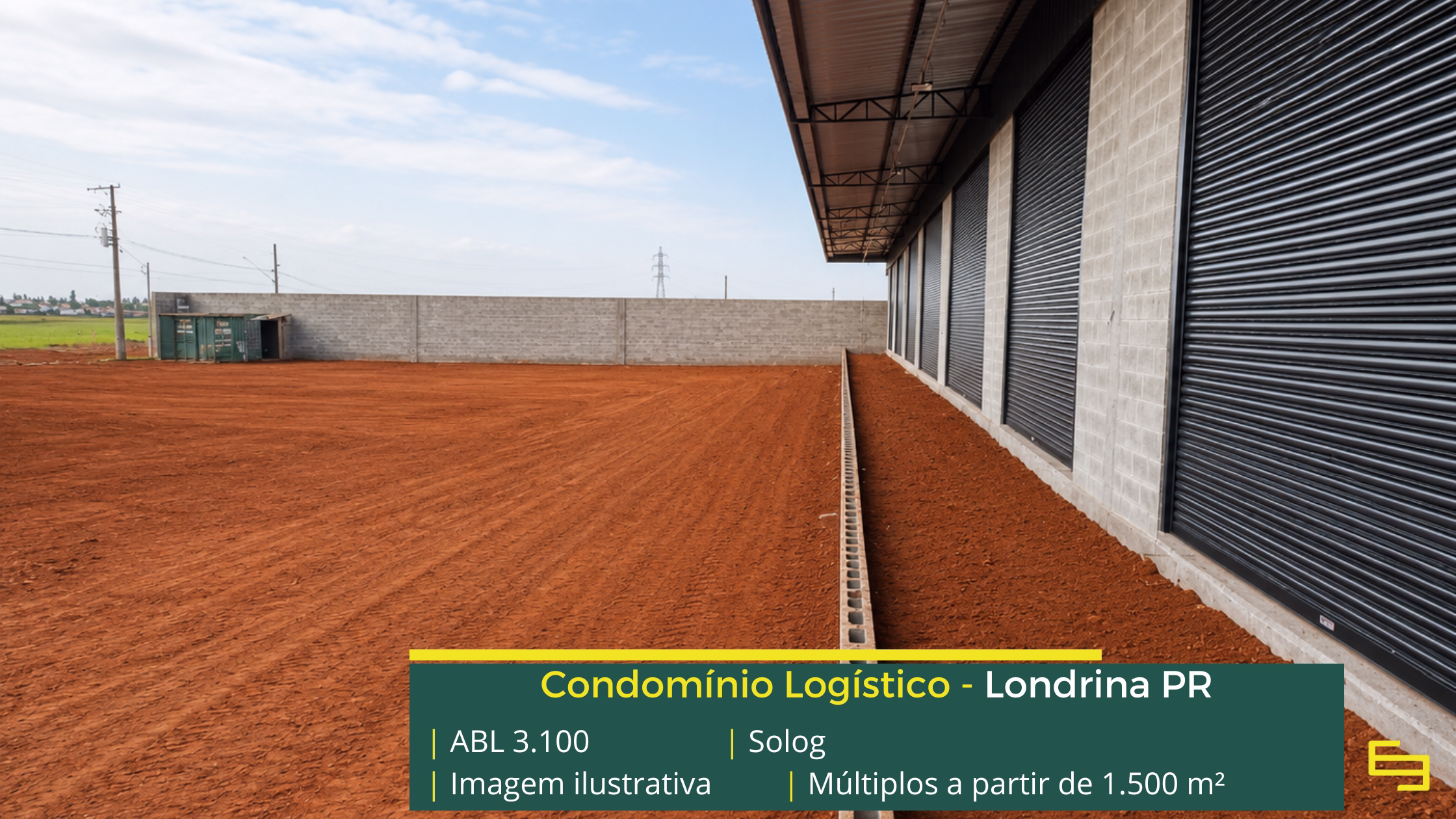 Locação de galpão em Londrina Locação de galpão em Londrina em condomínios logísticos com estrutura de alto padrão para armazenagem, distribuição e operações industriais.