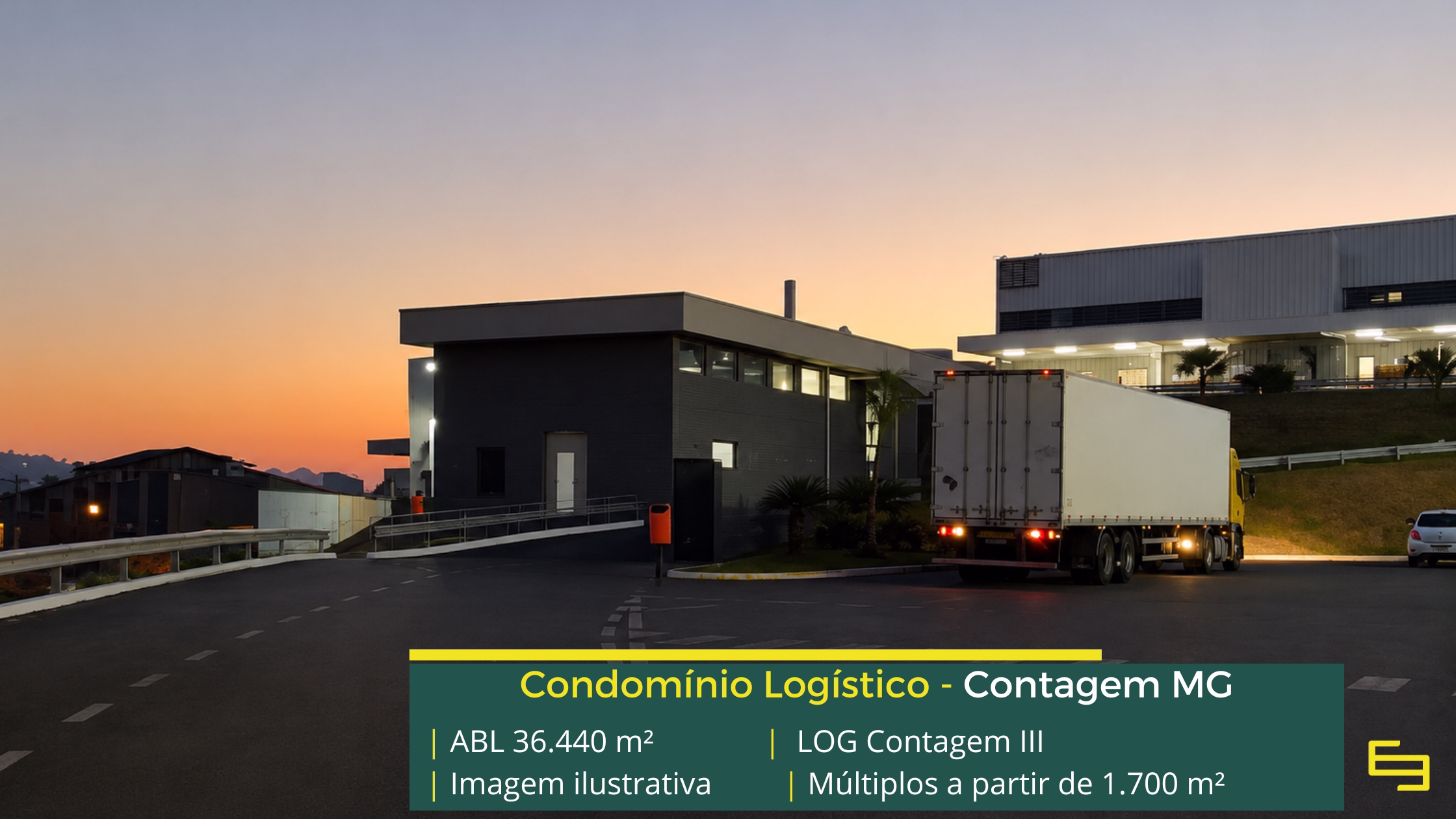 Galpão logístico para alugar em Contagem em Condomínio Classe A com módulos flexível, infraestrutura moderna e localização estratégica.