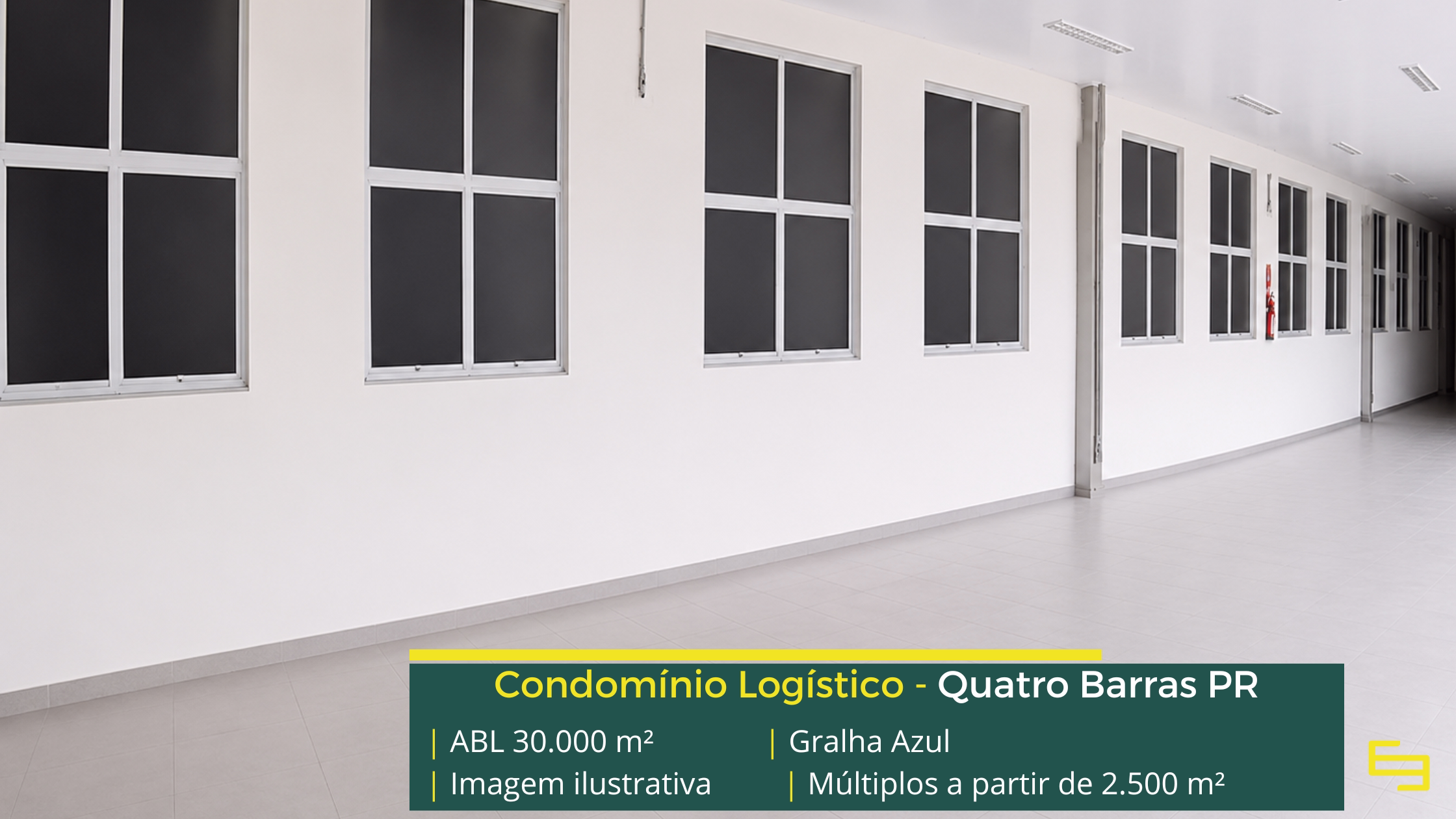 Aluguel de galpão em Quatro Barras Aluguel de galpão em Quatro Barras com módulos logísticos modernos, infraestrutura de alto padrão e excelente conectividade para sua operação