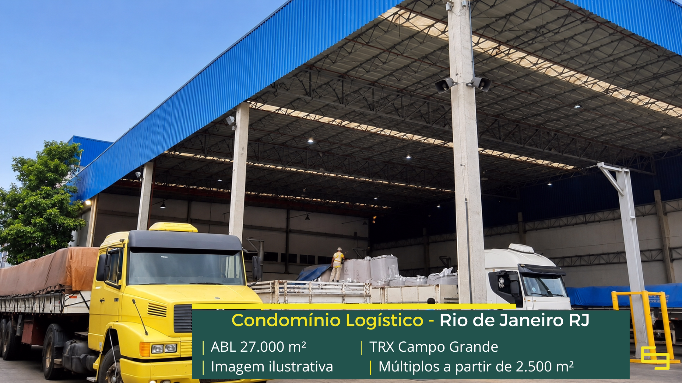 Galpão para alugar em Rio de Janeiro Galpão para alugar em Rio de Janeiro com módulos logísticos modernos, infraestrutura completa e localização privilegiada para sua operação.