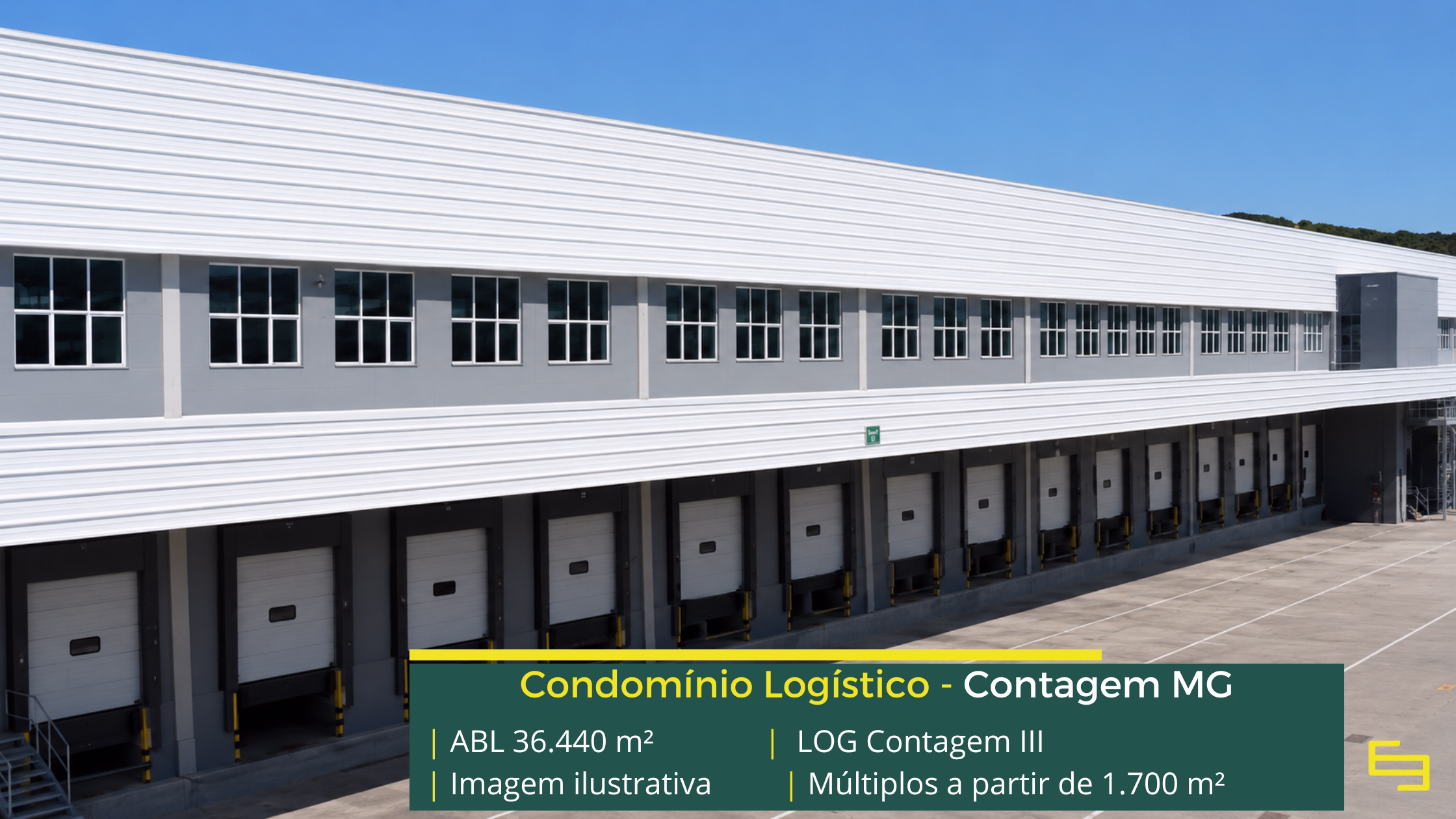 Galpão logístico para alugar em Contagem em Condomínio Classe A com módulos flexível, infraestrutura moderna e localização estratégica.