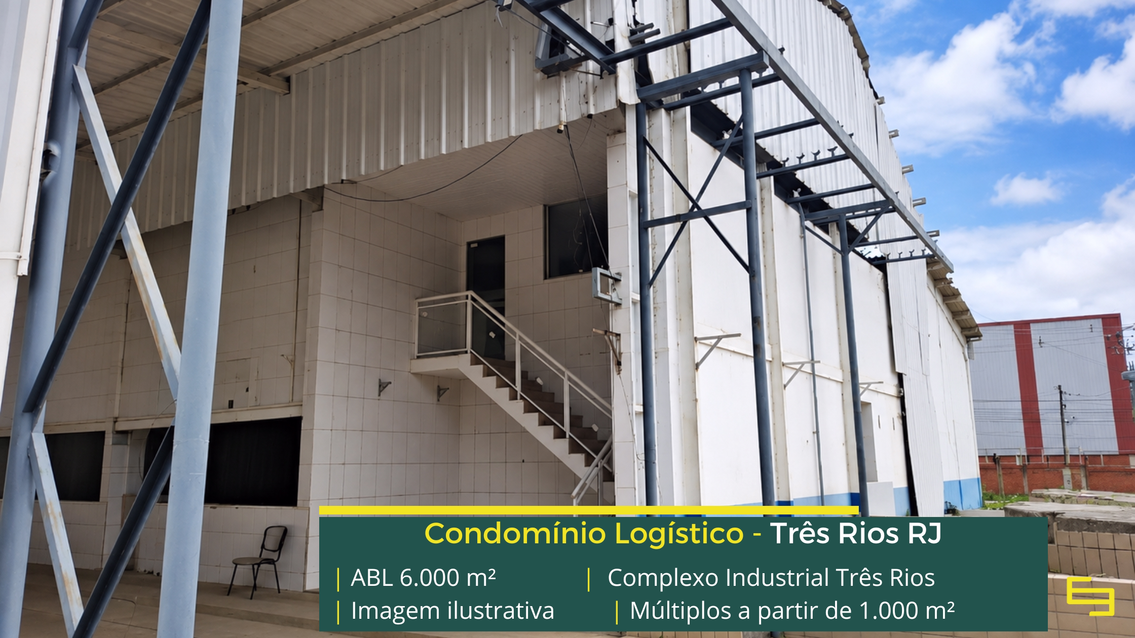 Galpão industrial para alugar em Três Rios Galpão industrial para alugar em Três Rios. Conheça este galpão industrial em Três Rios RJ, com módulos flexíveis e acesso à BR-393.