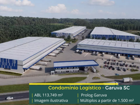 Conheça o Prolog Garuva, projeto Built to Suit em Garuva SC, com padrão Triple A, infraestrutura logística de alto nível e ótima localização.