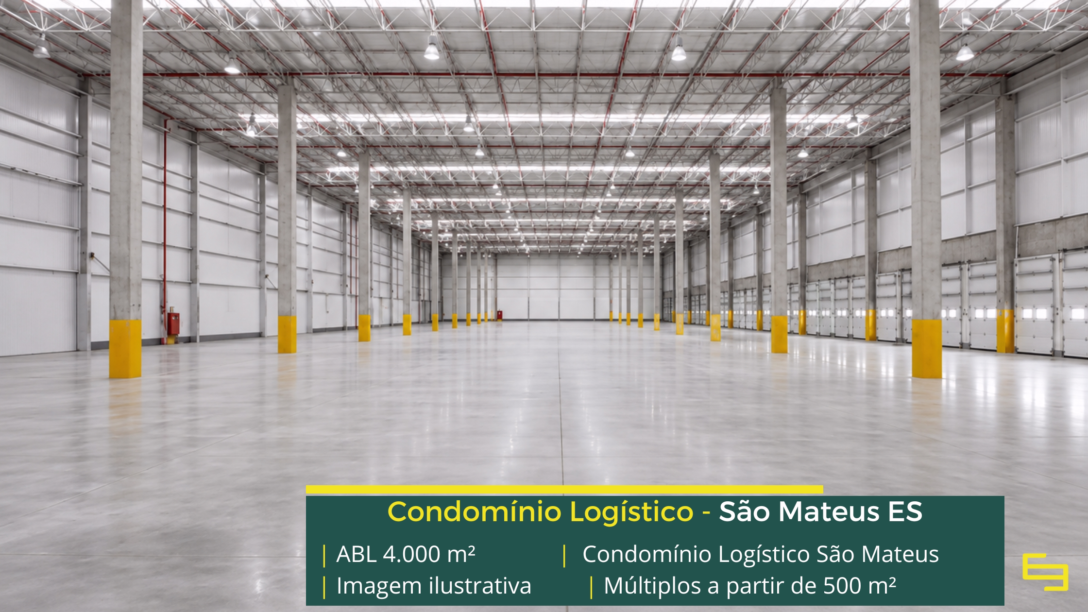 Built to Suit em São Mateus no Condomínio Logístico São Mateus. Desenvolva um galpão sob medida com ótima estrutura e localização.