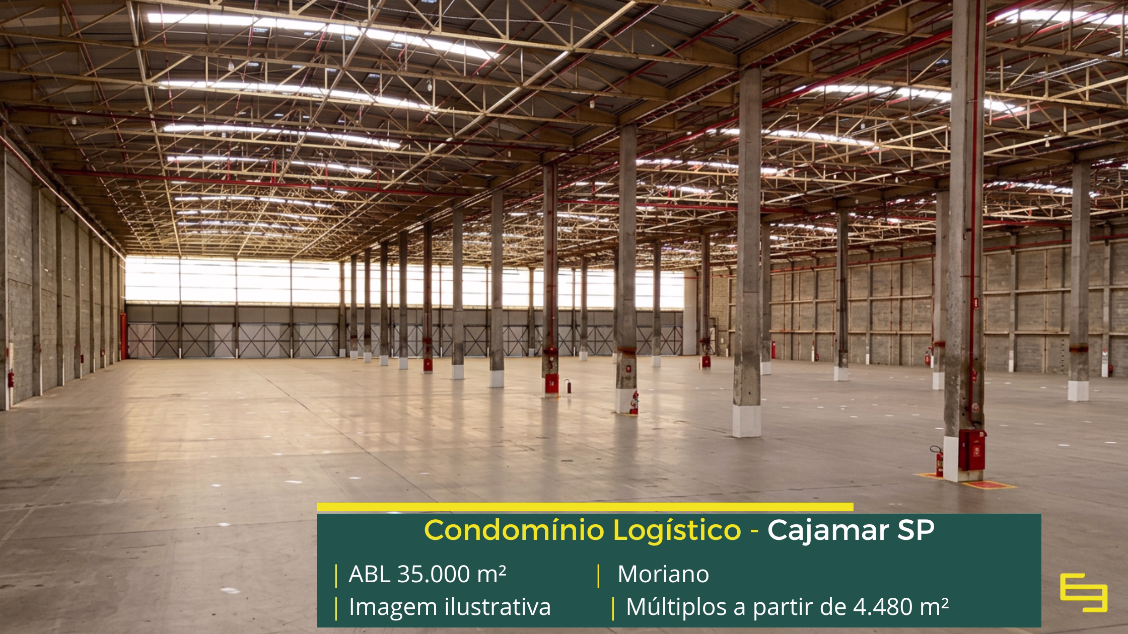 Galpão para alugar em Cajamar SP com excelente localização, especificações modernas e estrutura preparada para grandes operações logísticas.