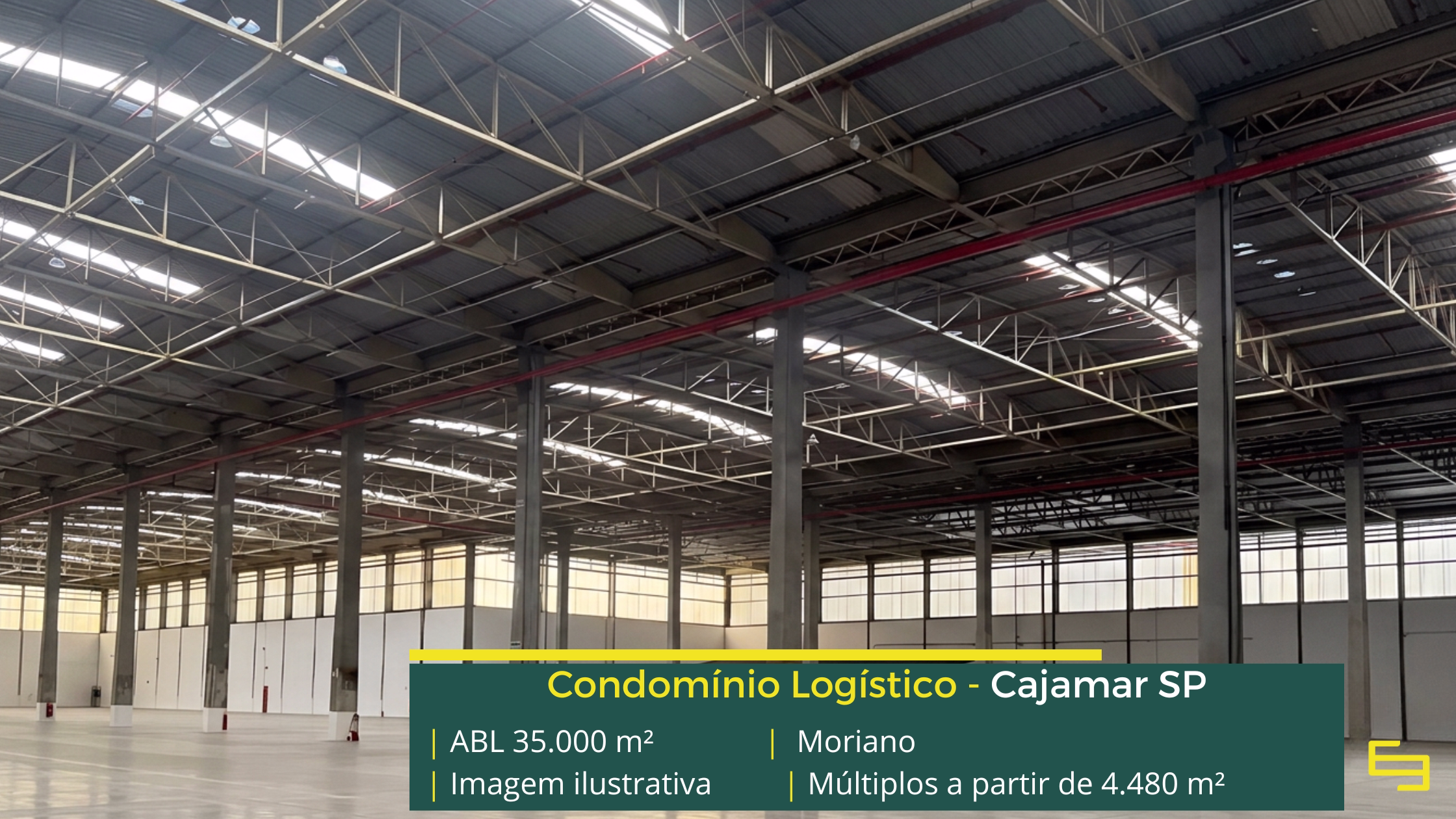 Galpão para alugar em Cajamar SP com excelente localização, especificações modernas e estrutura preparada para grandes operações logísticas.