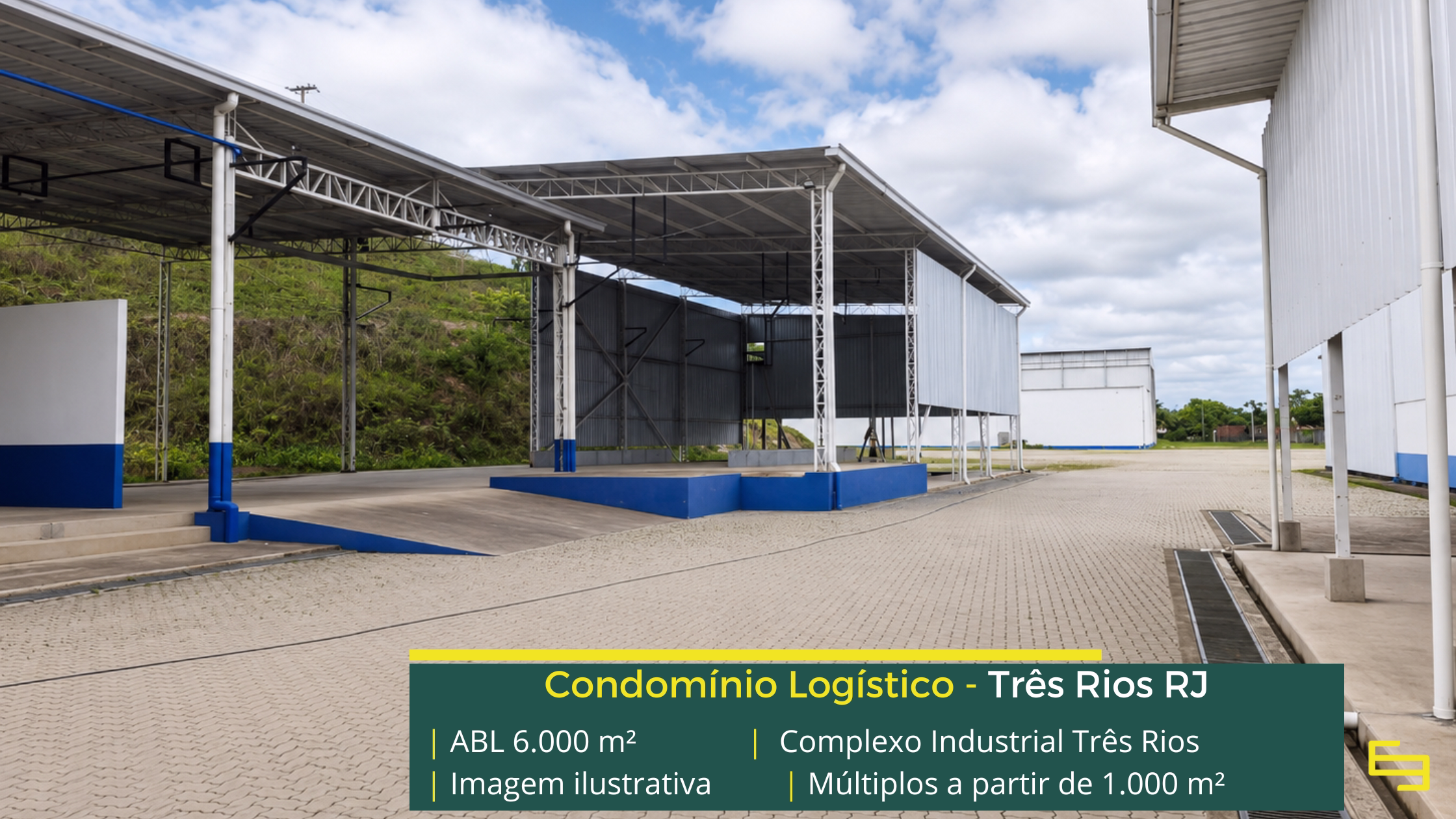 Galpão industrial para alugar em Três Rios Galpão industrial para alugar em Três Rios. Conheça este galpão industrial em Três Rios RJ, com módulos flexíveis e acesso à BR-393.