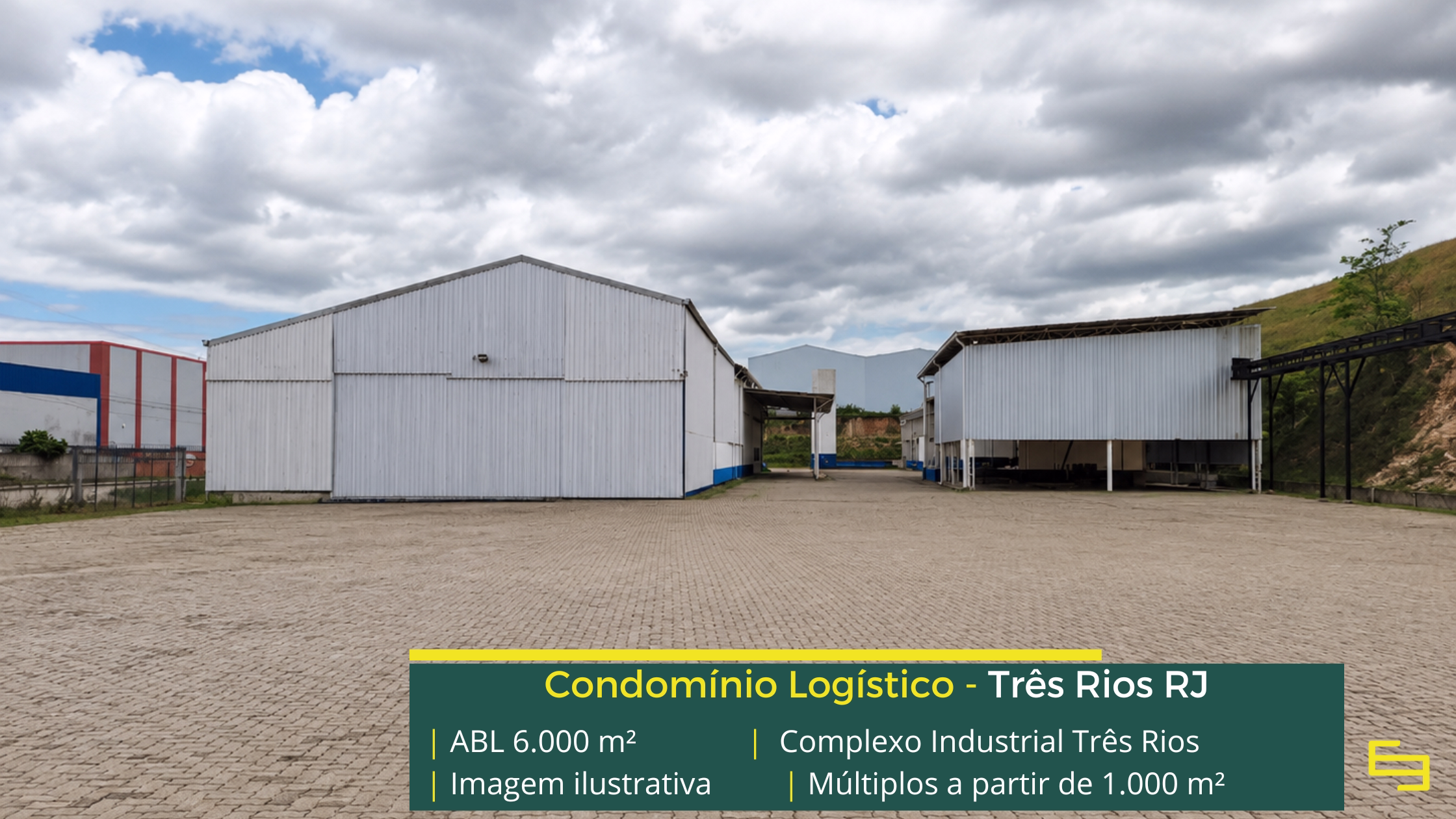 Galpão industrial para alugar em Três Rios Galpão industrial para alugar em Três Rios. Conheça este galpão industrial em Três Rios RJ, com módulos flexíveis e acesso à BR-393.