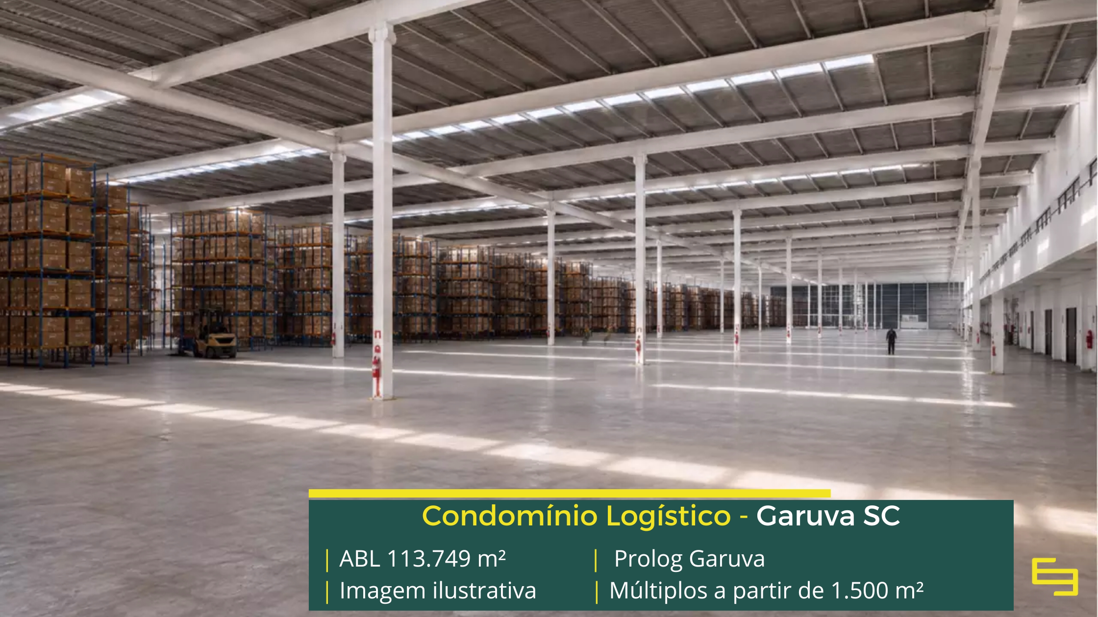 Built to Suit em Garuva SC Conheça o Prolog Garuva, projeto Built to Suit em Garuva SC, com padrão Triple A, infraestrutura logística de alto nível e ótima localização.