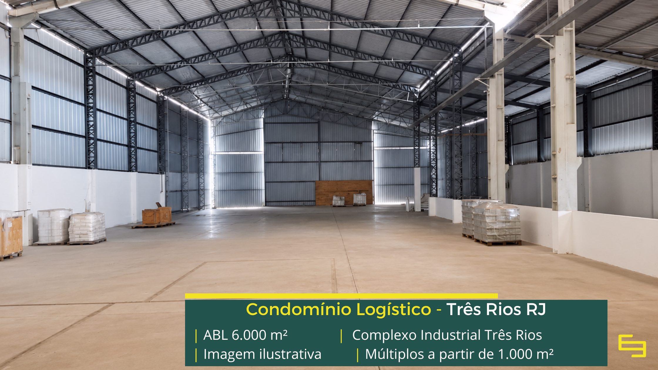 Galpão industrial para alugar em Três Rios Galpão industrial para alugar em Três Rios. Conheça este galpão industrial em Três Rios RJ, com módulos flexíveis e acesso à BR-393.