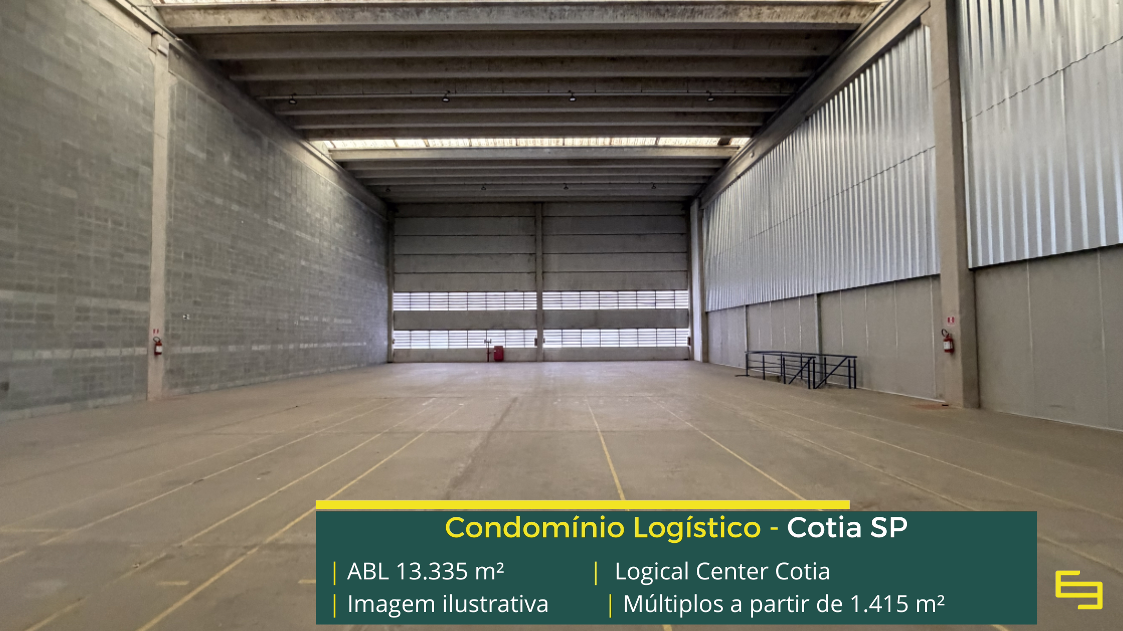 Galpões para alugar em Cotia SP com docas, pé-direito elevado, piso industrial e localização estratégica para potencializar sua operação.
