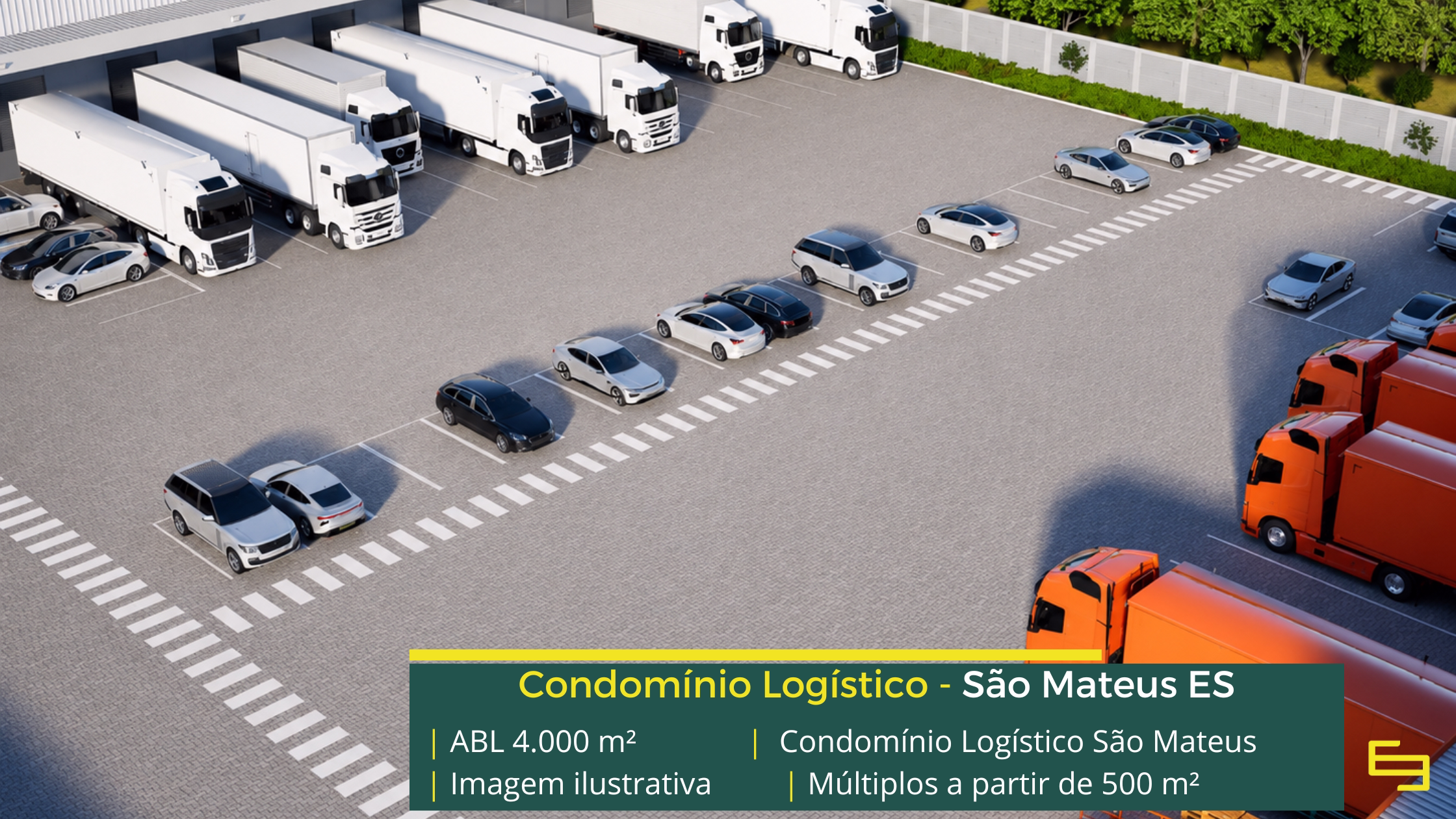Built to Suit em São Mateus no Condomínio Logístico São Mateus. Desenvolva um galpão sob medida com ótima estrutura e localização.