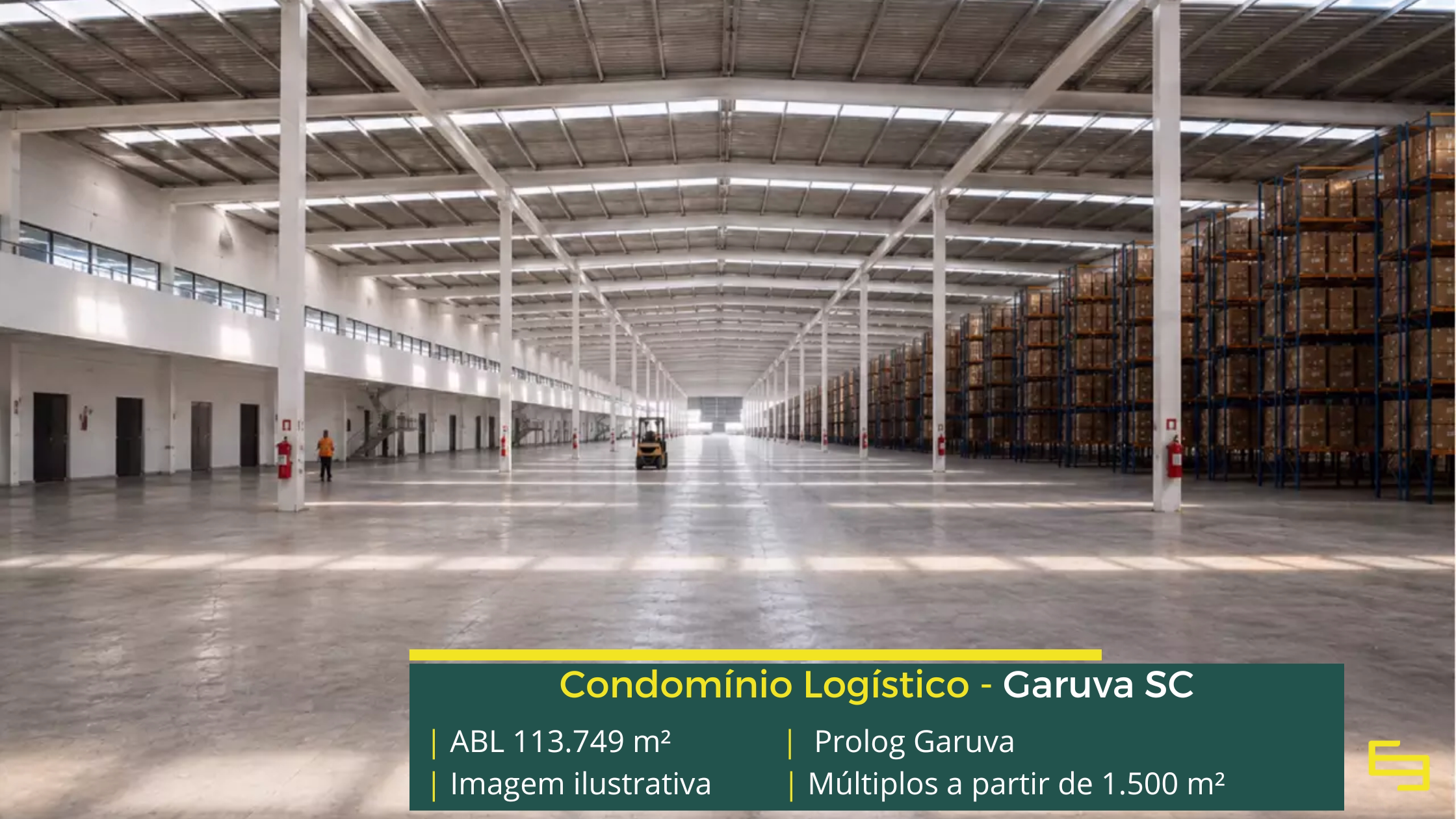 Built to Suit em Garuva SC Conheça o Prolog Garuva, projeto Built to Suit em Garuva SC, com padrão Triple A, infraestrutura logística de alto nível e ótima localização.