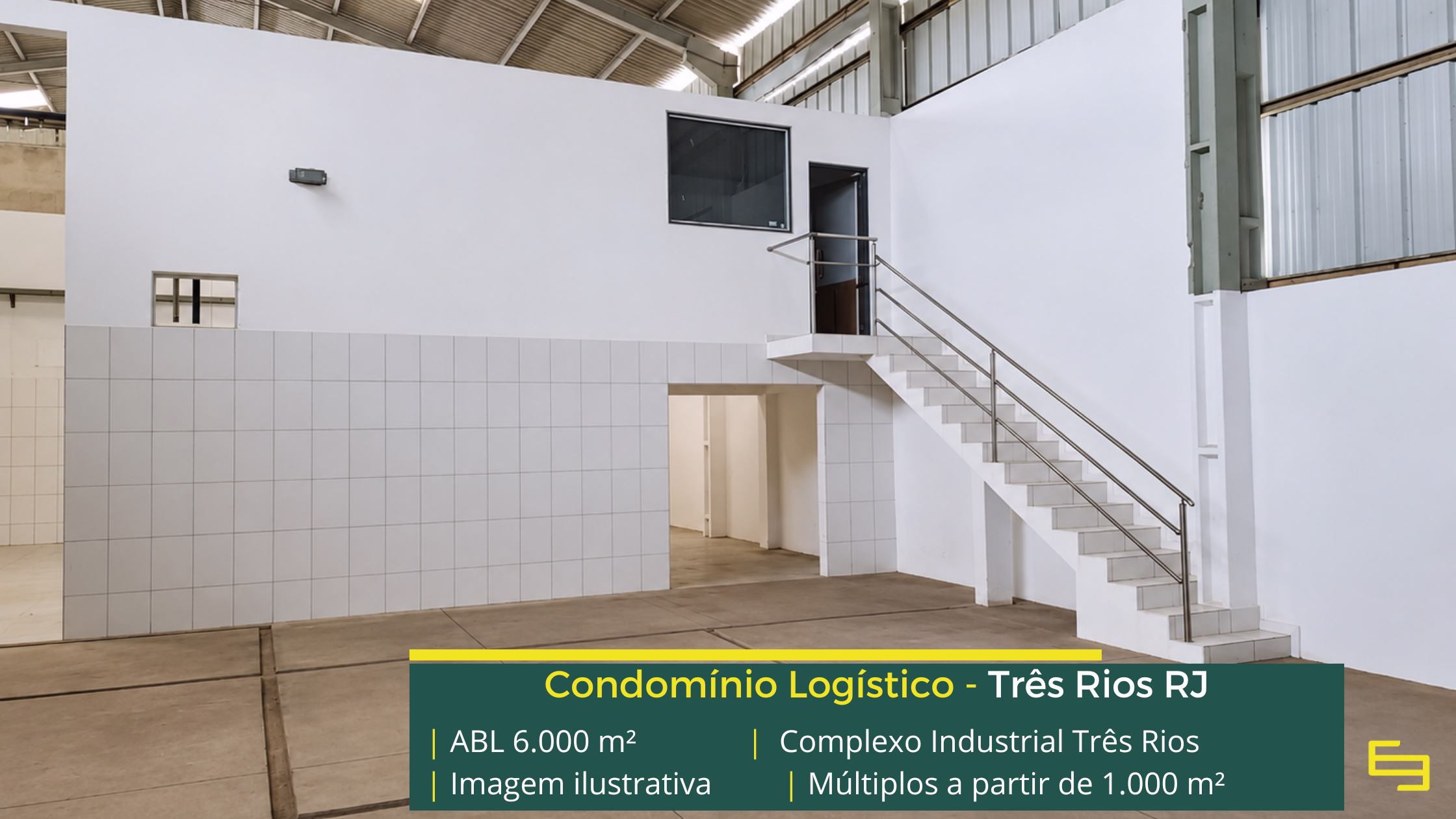 Galpão industrial para alugar em Três Rios Galpão industrial para alugar em Três Rios. Conheça este galpão industrial em Três Rios RJ, com módulos flexíveis e acesso à BR-393.