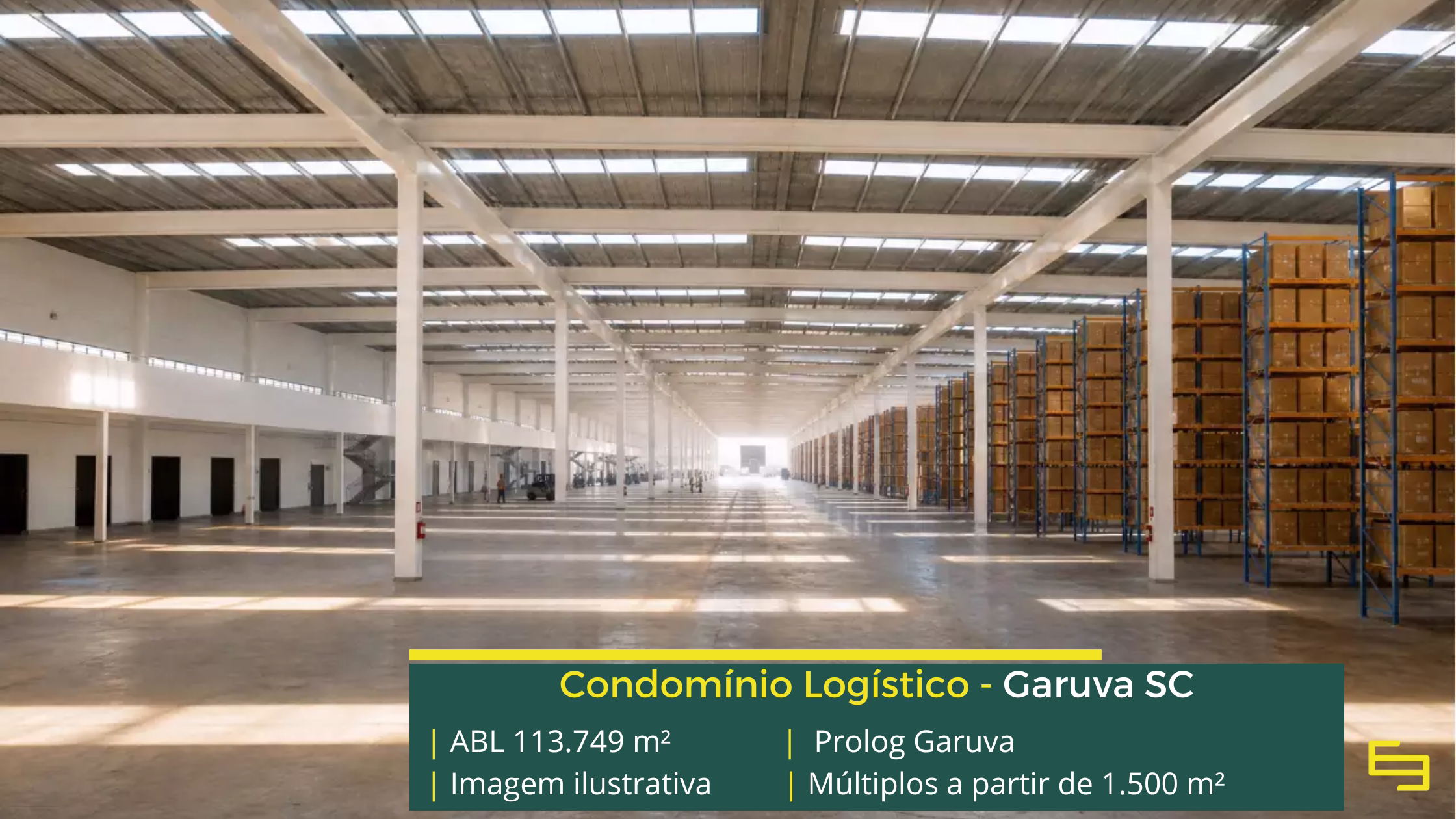 Built to Suit em Garuva SC Conheça o Prolog Garuva, projeto Built to Suit em Garuva SC, com padrão Triple A, infraestrutura logística de alto nível e ótima localização.