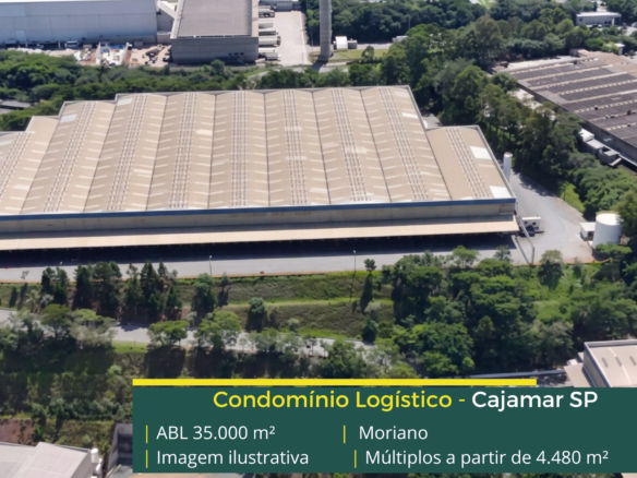 Galpão para alugar em Cajamar SP com excelente localização, especificações modernas e estrutura preparada para grandes operações logísticas.