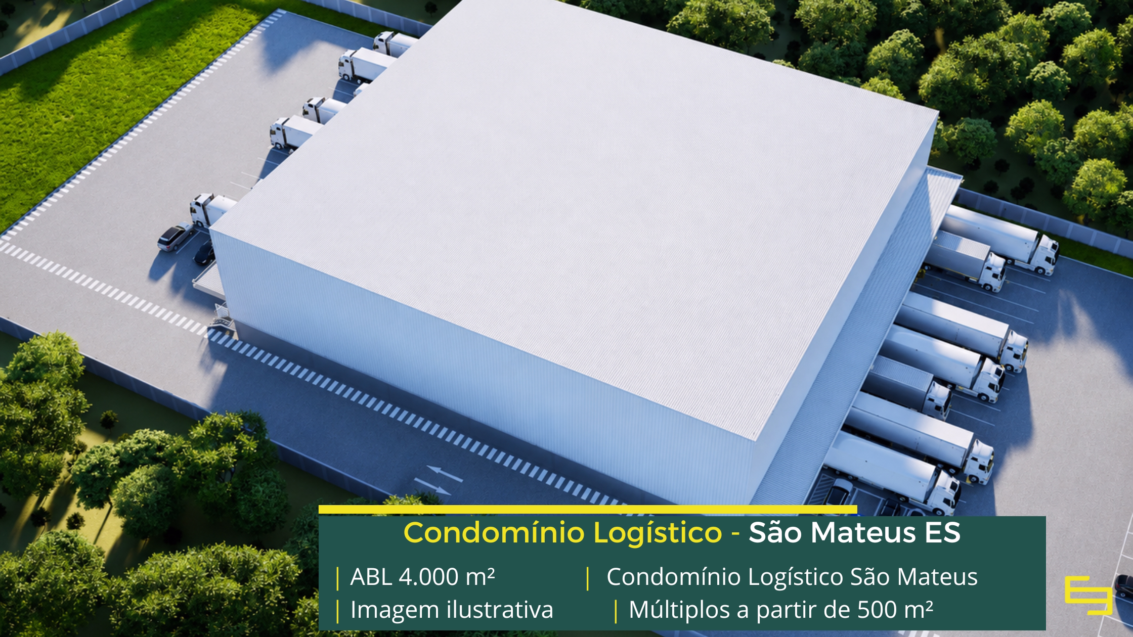 Built to Suit em São Mateus no Condomínio Logístico São Mateus. Desenvolva um galpão sob medida com ótima estrutura e localização.