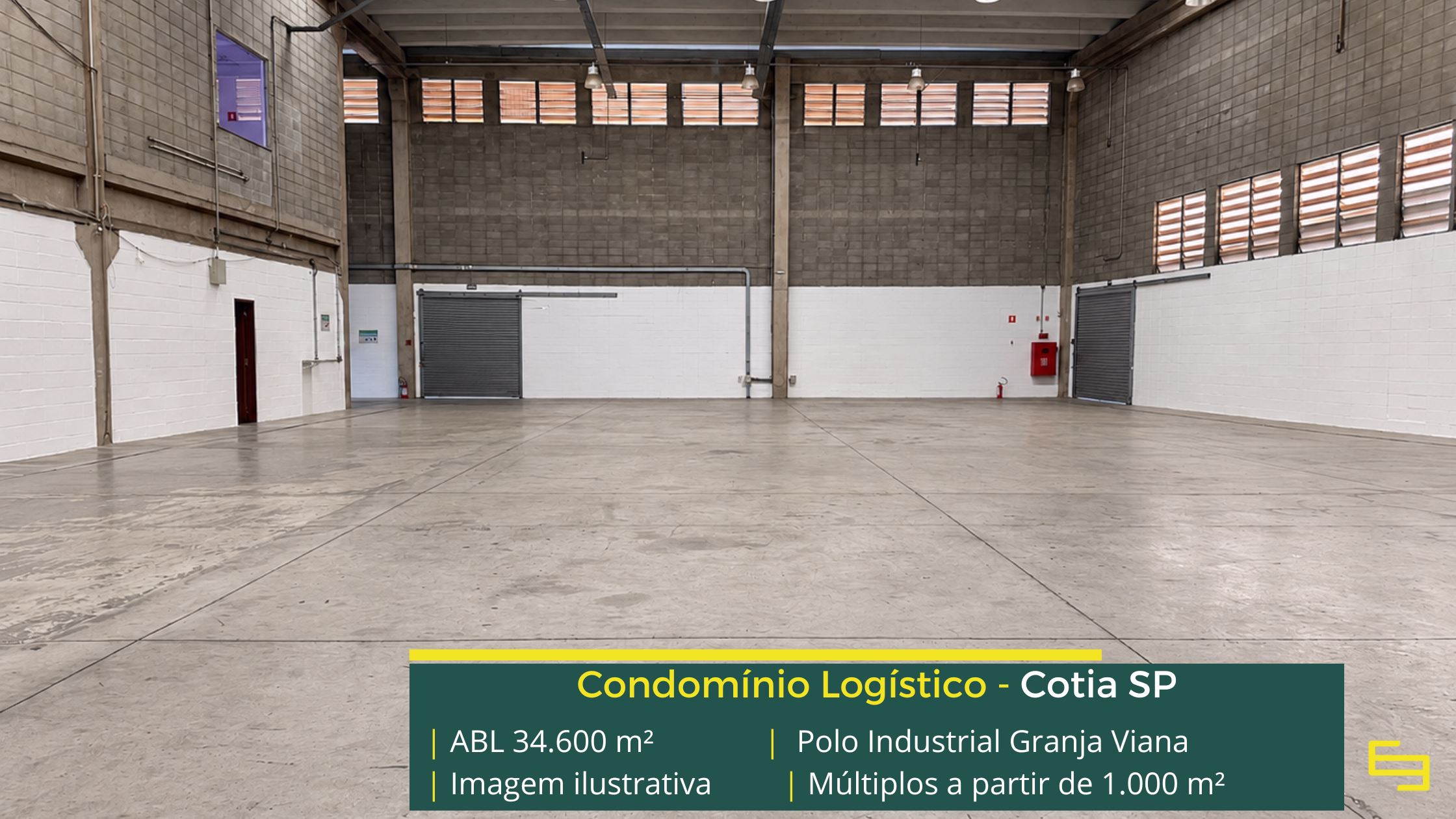 Aluguel de galpões em Cotia SP no Polo Industrial Granja Viana. Encontre imóveis com docas, estrutura industrial e localização estratégica.