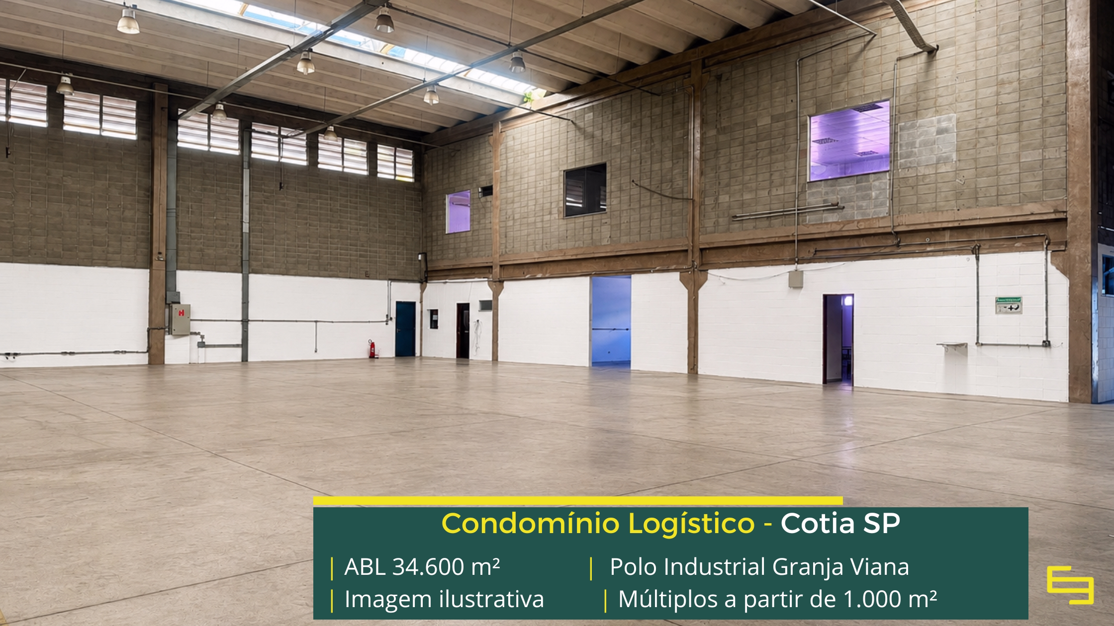 Aluguel de galpões em Cotia SP no Polo Industrial Granja Viana. Encontre imóveis com docas, estrutura industrial e localização estratégica.