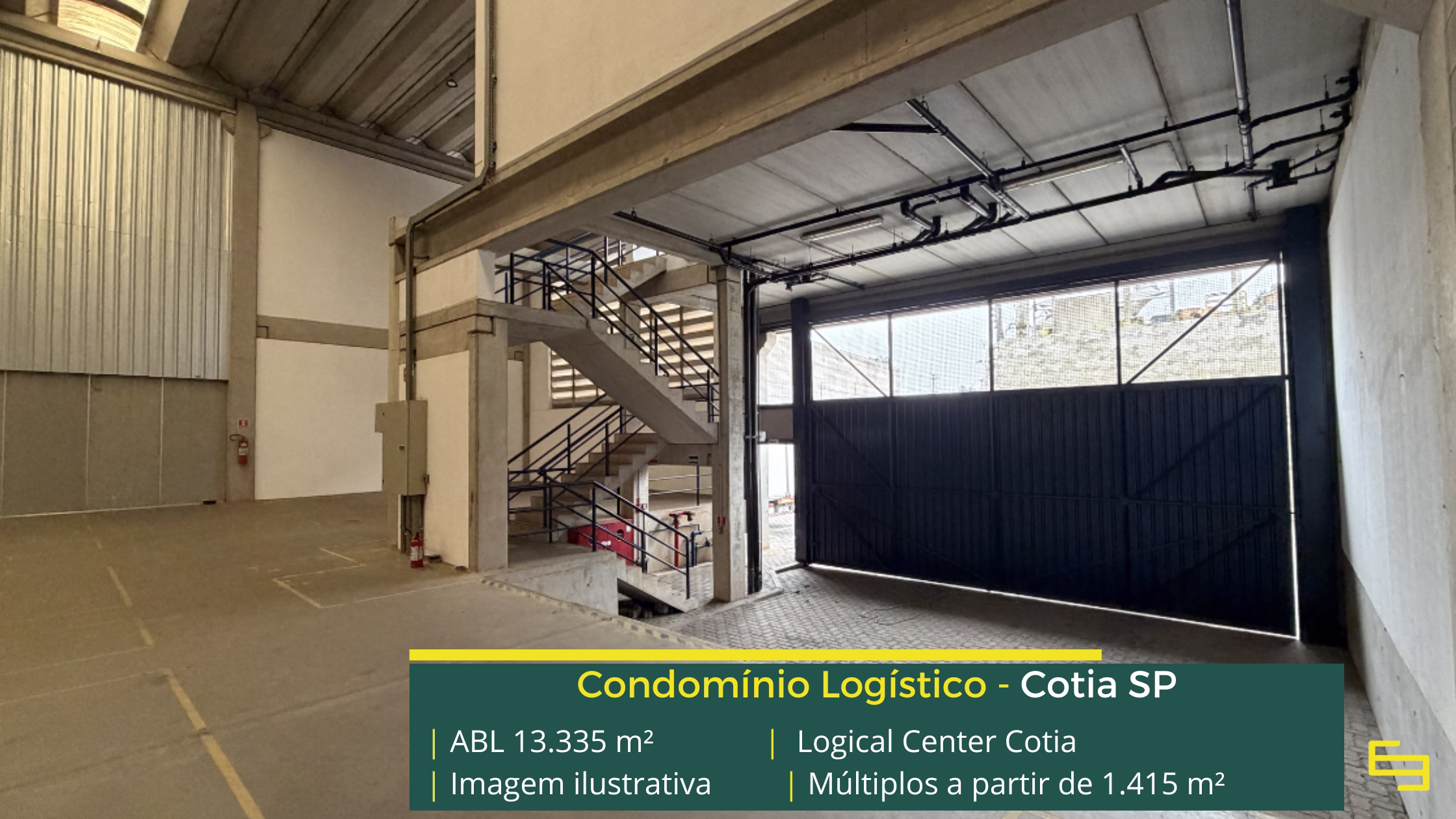 Galpões para alugar em Cotia SP com docas, pé-direito elevado, piso industrial e localização estratégica para potencializar sua operação.