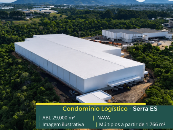 Locação de galpão em Serra ES, em condomínio classe aaa com infraestrutura completa, localização estratégica e módulos flexíveis! Saiba Mais.