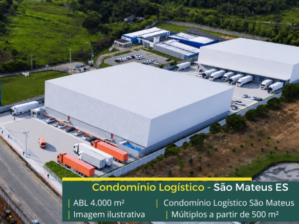 Built to Suit em São Mateus no Condomínio Logístico São Mateus. Desenvolva um galpão sob medida com ótima estrutura e localização.