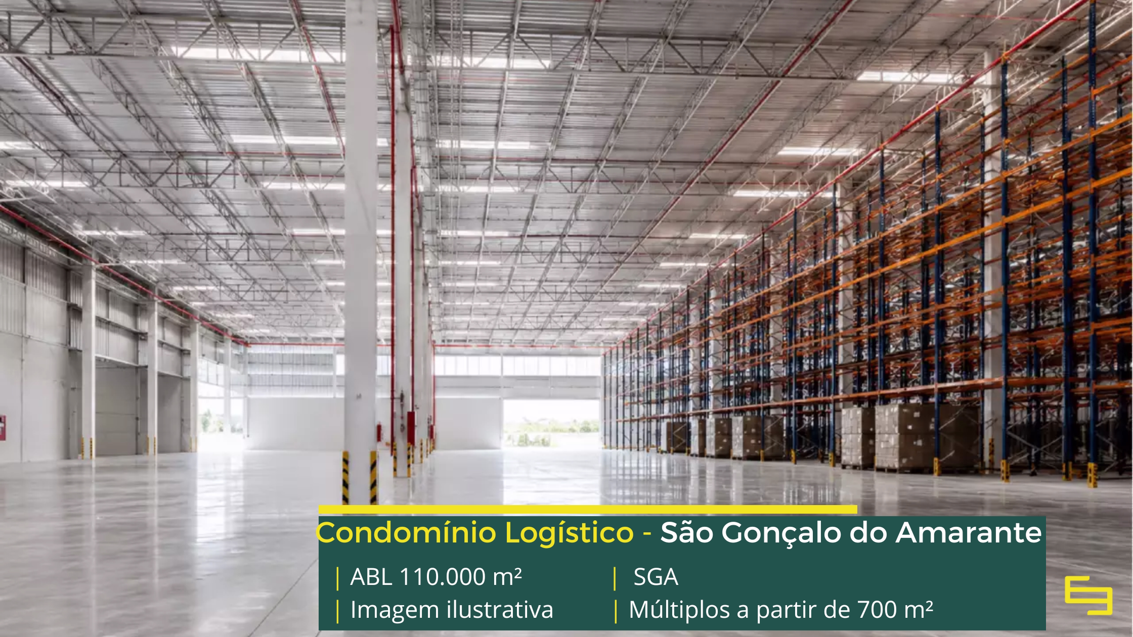 BTS Condomínio Logístico SGA BTS Condomínio Logístico SGA em São Gonçalo do Amarante RN, com terreno de 110.000 m², projeto aprovado e lotes de 700 a 1.380 m².