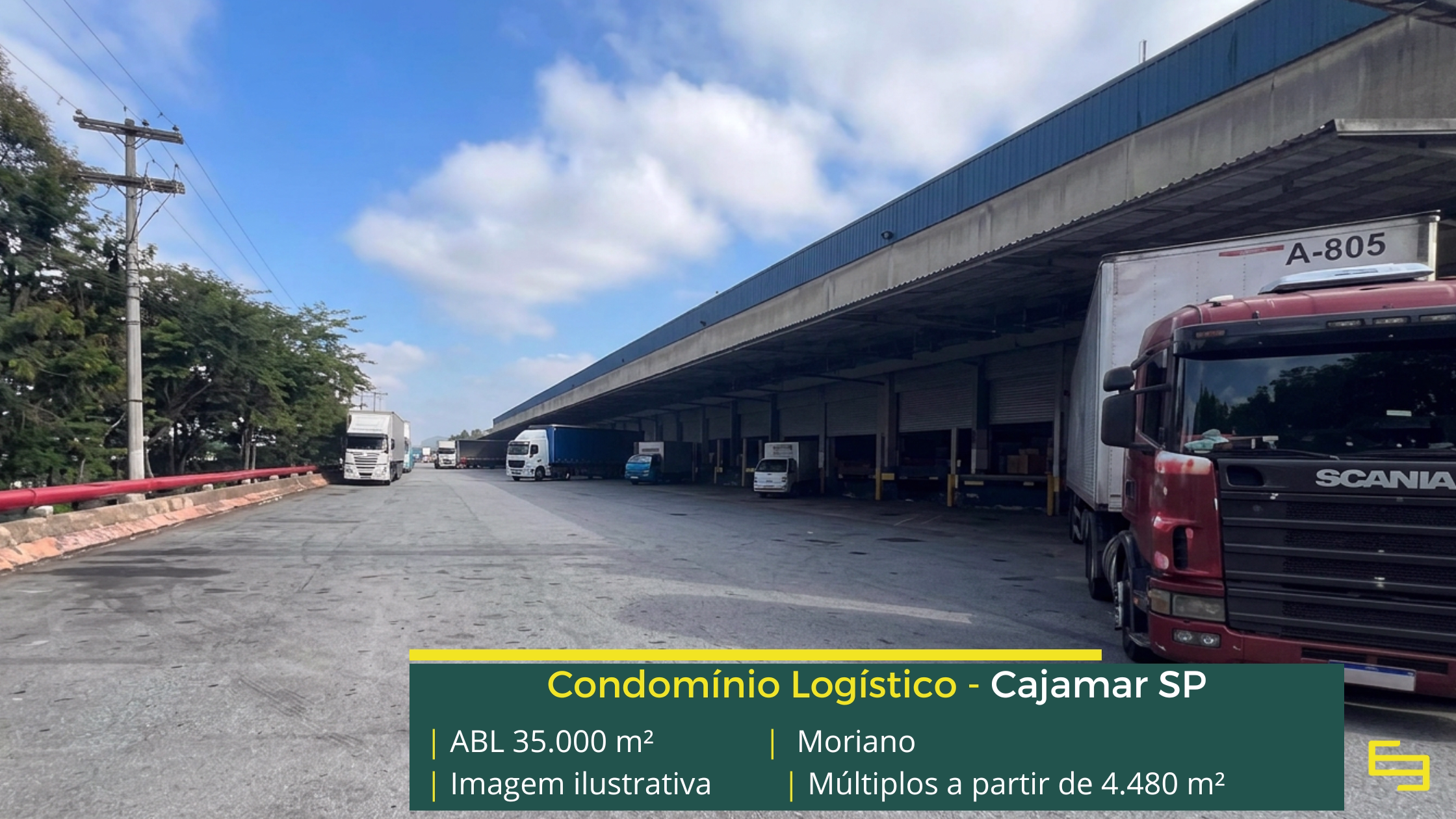 Galpão para alugar em Cajamar SP com excelente localização, especificações modernas e estrutura preparada para grandes operações logísticas.