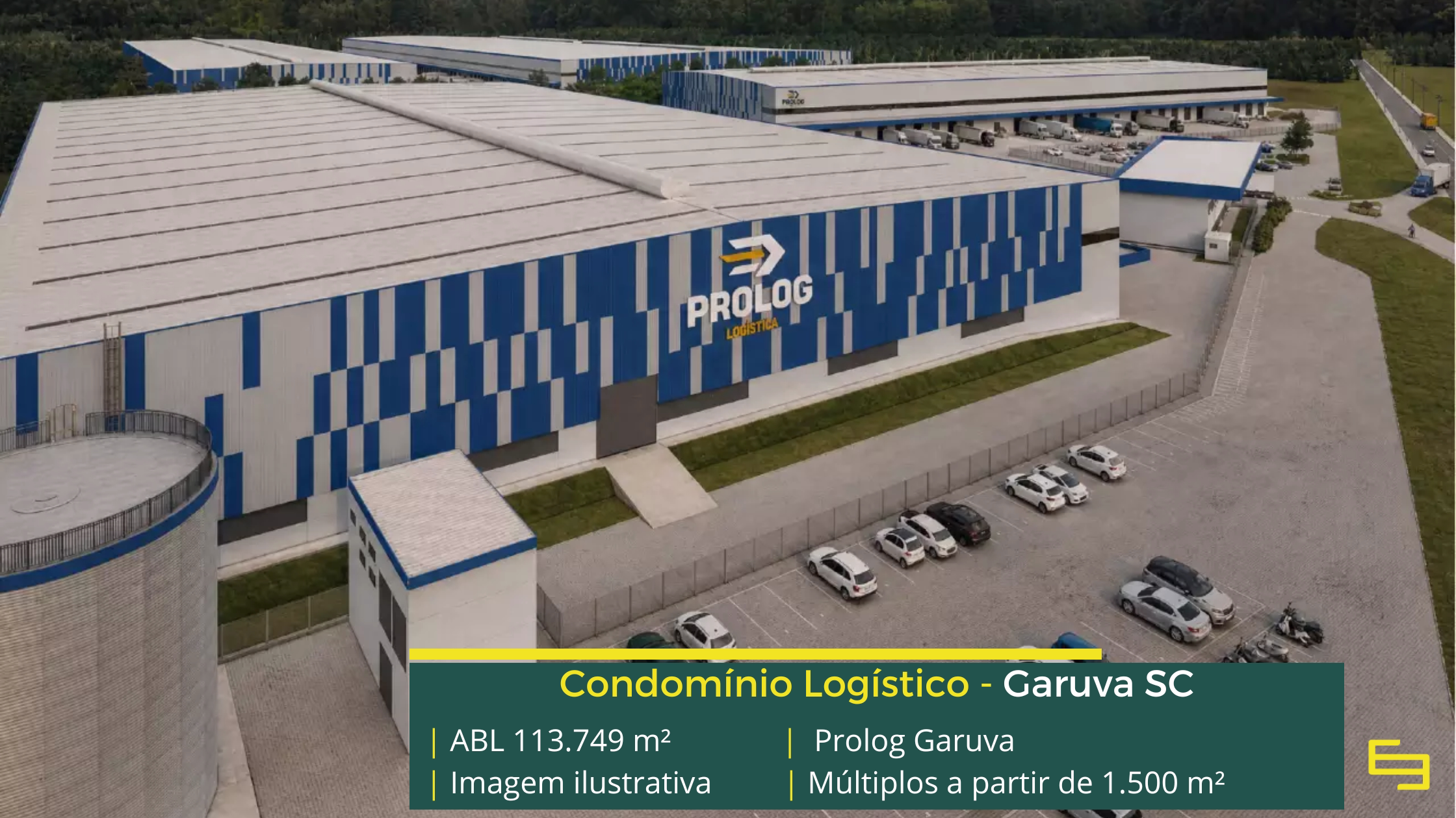 Built to Suit em Garuva SC Conheça o Prolog Garuva, projeto Built to Suit em Garuva SC, com padrão Triple A, infraestrutura logística de alto nível e ótima localização.