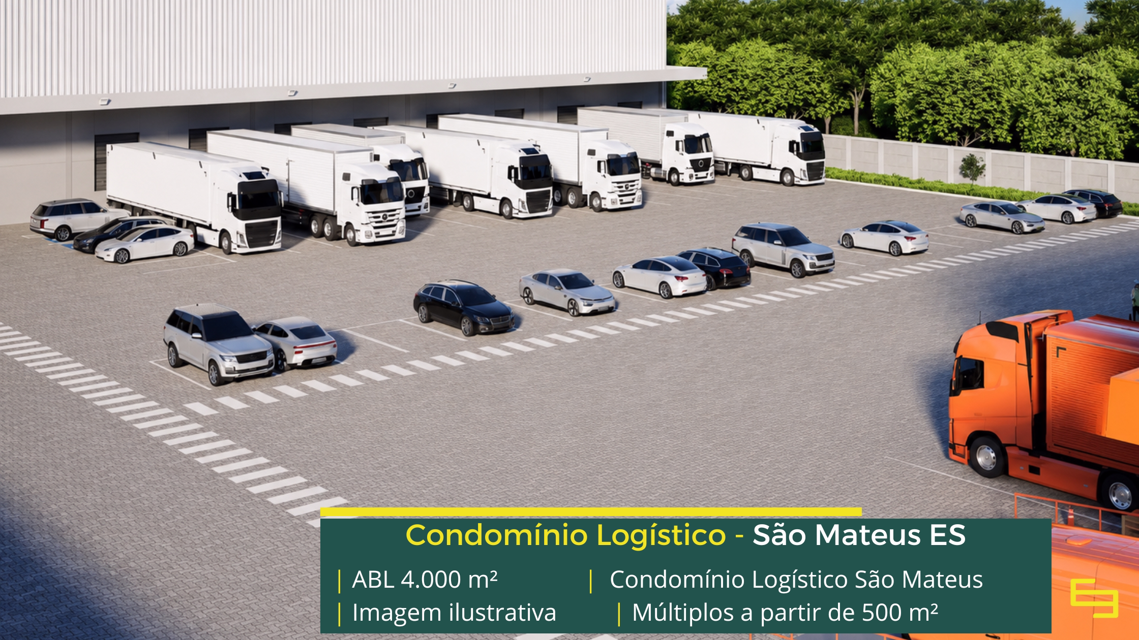 Built to Suit em São Mateus no Condomínio Logístico São Mateus. Desenvolva um galpão sob medida com ótima estrutura e localização.