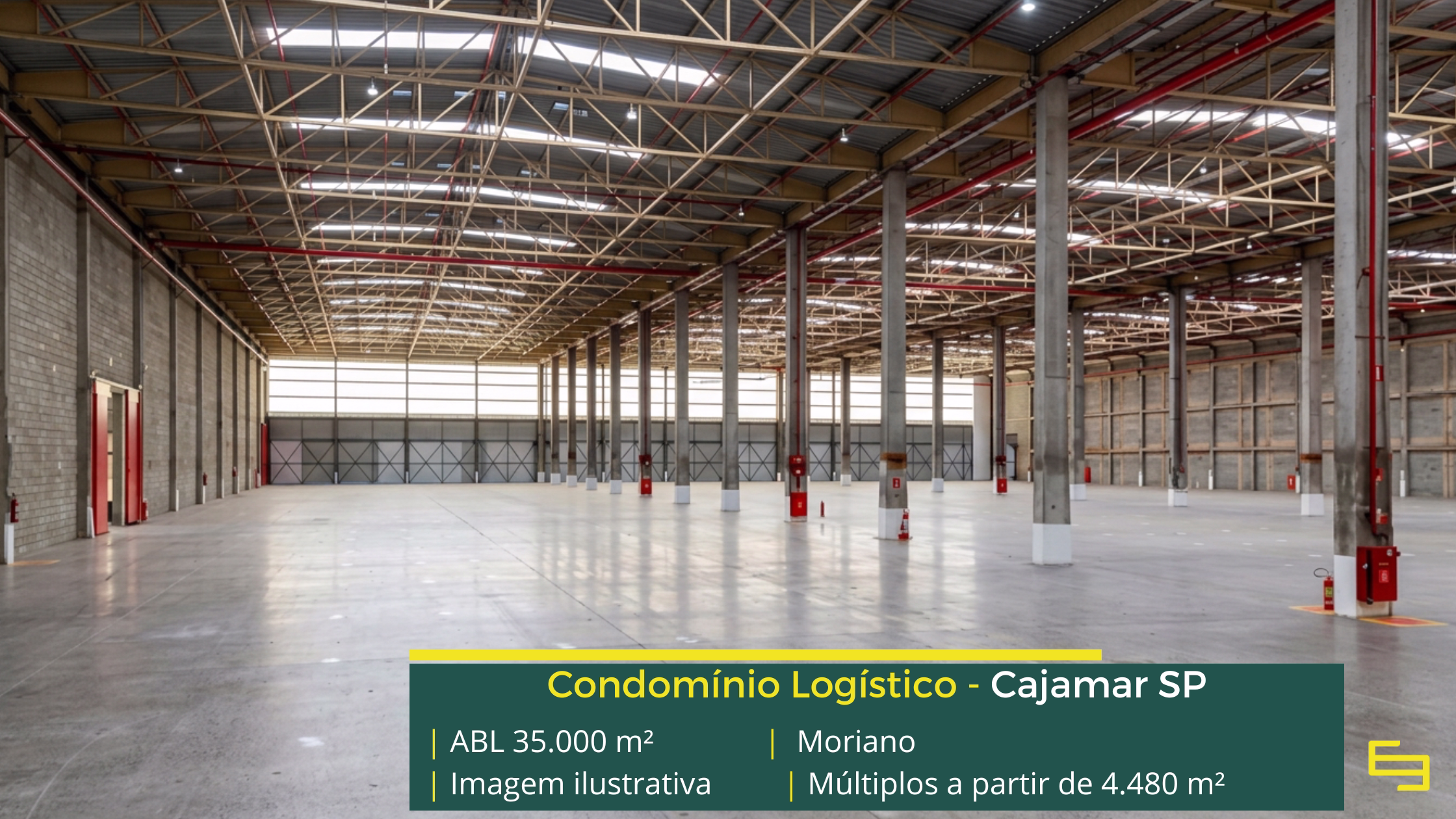 Galpão para alugar em Cajamar SP com excelente localização, especificações modernas e estrutura preparada para grandes operações logísticas.