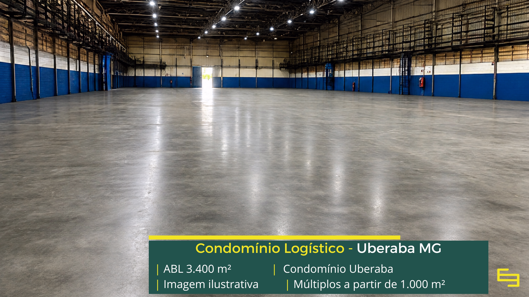 Galpão para alugar em Uberaba MG Galpão para alugar em Uberaba MG com 3.400 m², docas e acesso à BR-050. Conheça este galpão logístico em Uberaba MG.