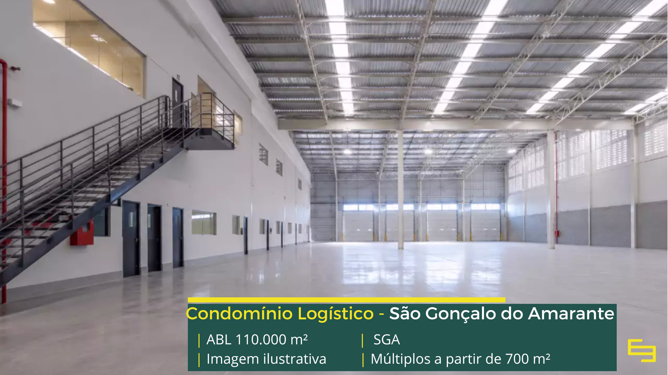 BTS Condomínio Logístico SGA BTS Condomínio Logístico SGA em São Gonçalo do Amarante RN, com terreno de 110.000 m², projeto aprovado e lotes de 700 a 1.380 m².