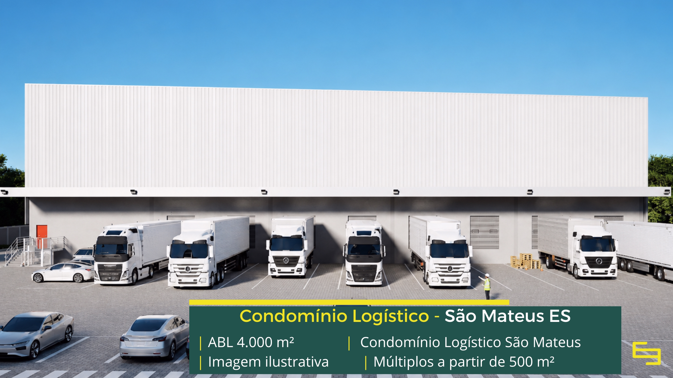 Built to Suit em São Mateus no Condomínio Logístico São Mateus. Desenvolva um galpão sob medida com ótima estrutura e localização.