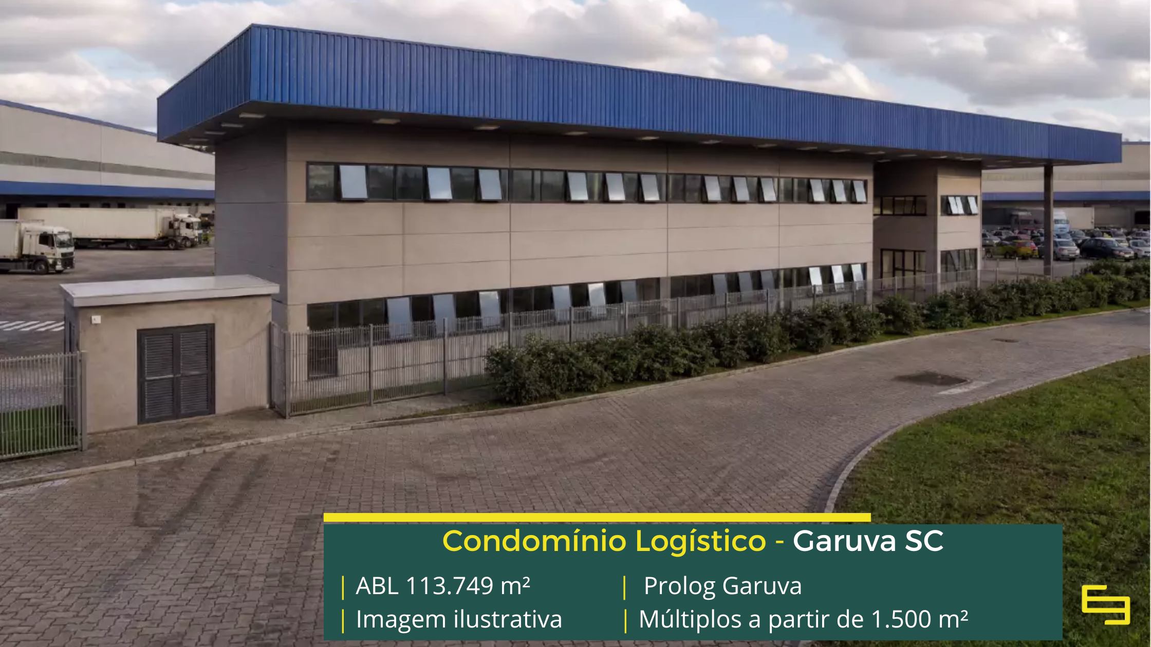 Built to Suit em Garuva SC Conheça o Prolog Garuva, projeto Built to Suit em Garuva SC, com padrão Triple A, infraestrutura logística de alto nível e ótima localização.