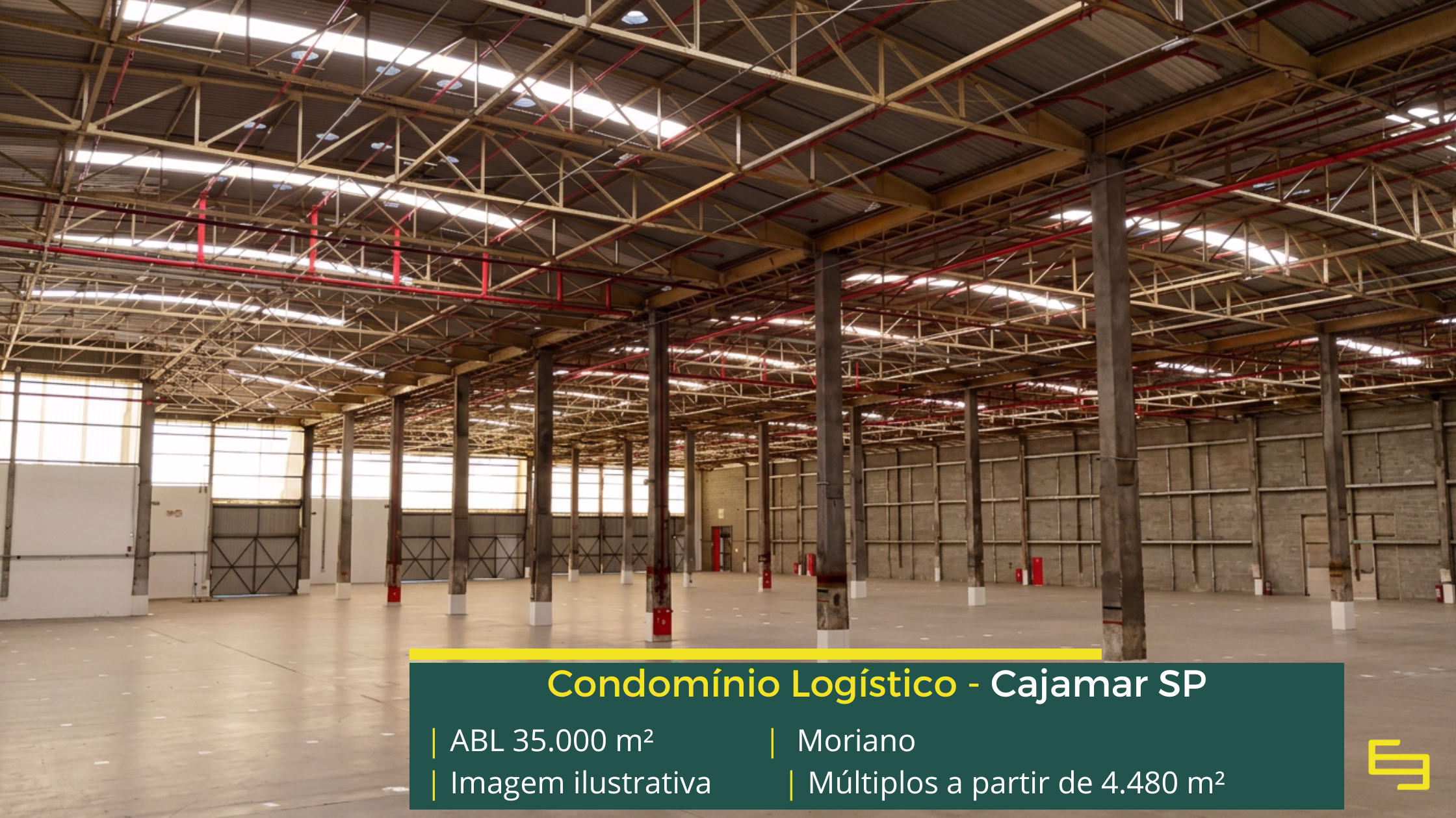 Galpão para alugar em Cajamar SP com excelente localização, especificações modernas e estrutura preparada para grandes operações logísticas.