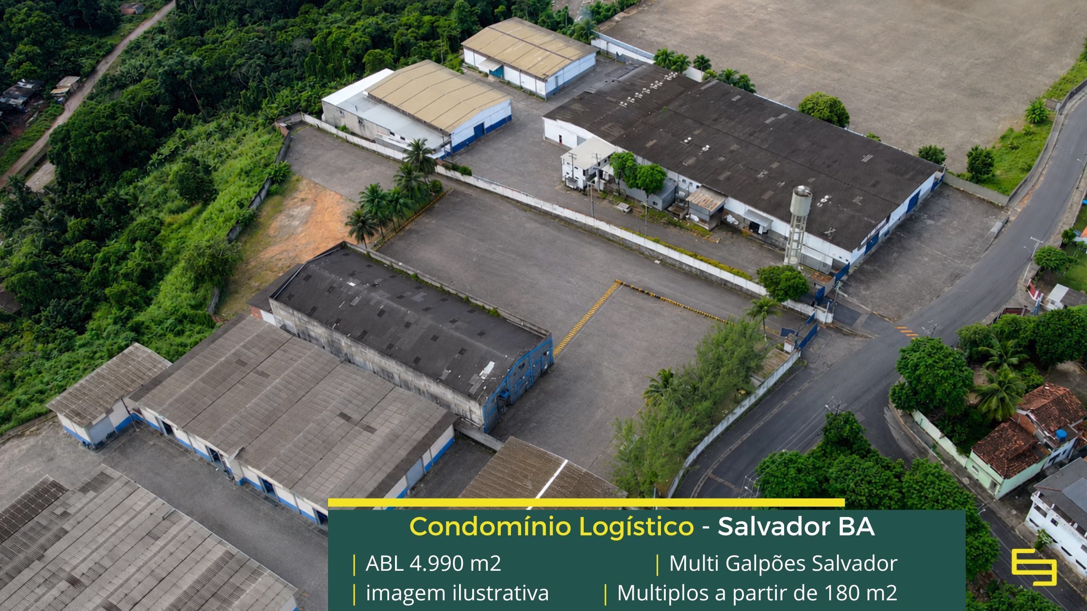 Galpão Industrial em Salvador BA - Multigalpões. Galpões/Armazens/Condomínios logísticos e industriais para alugar com entrada para caminhões