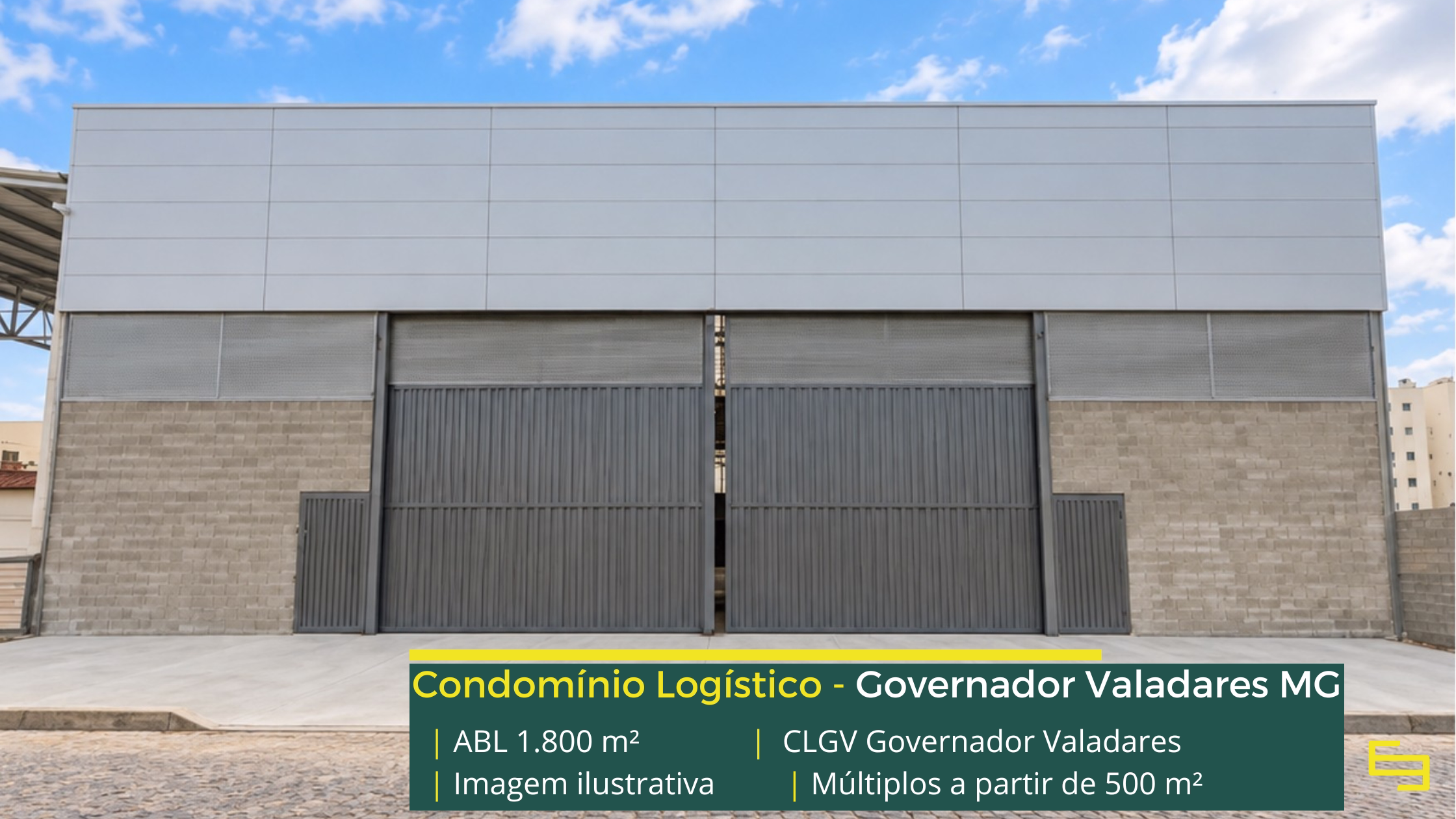 Galpão em Governador Valadares MG Condomínio Logístico Governador Valadares: galpão em Governador Valadares com módulos a partir de 300 m² e piso para 5 t/m².