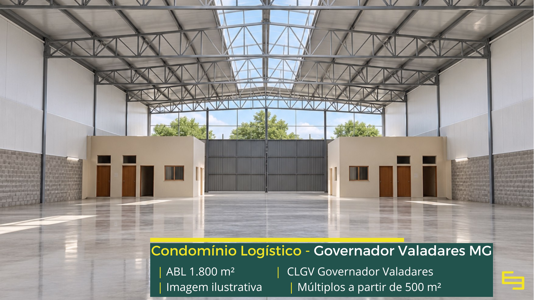 Galpão em Governador Valadares MG Condomínio Logístico Governador Valadares: galpão em Governador Valadares com módulos a partir de 300 m² e piso para 5 t/m².