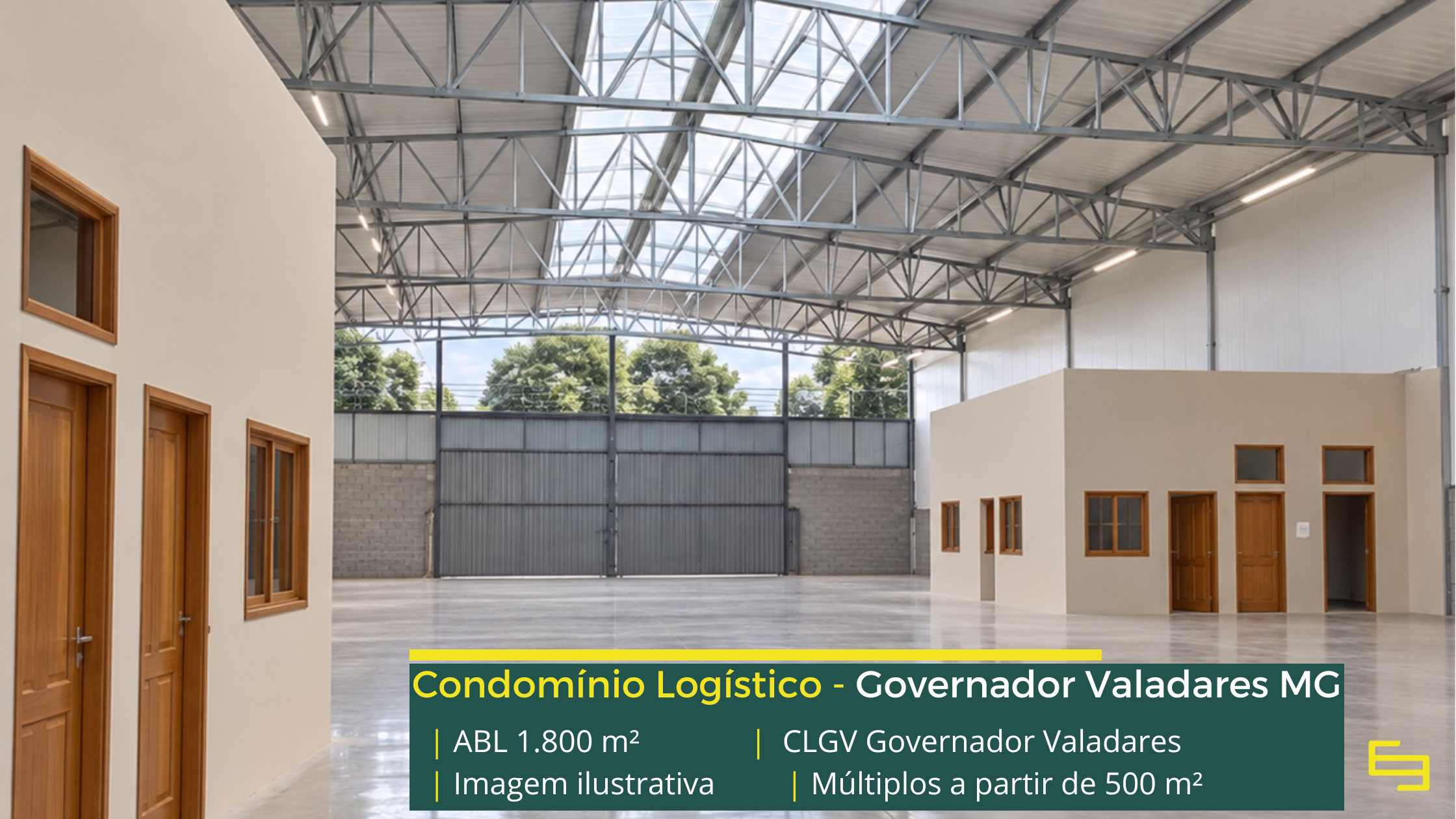 Galpão em Governador Valadares MG Condomínio Logístico Governador Valadares: galpão em Governador Valadares com módulos a partir de 300 m² e piso para 5 t/m².