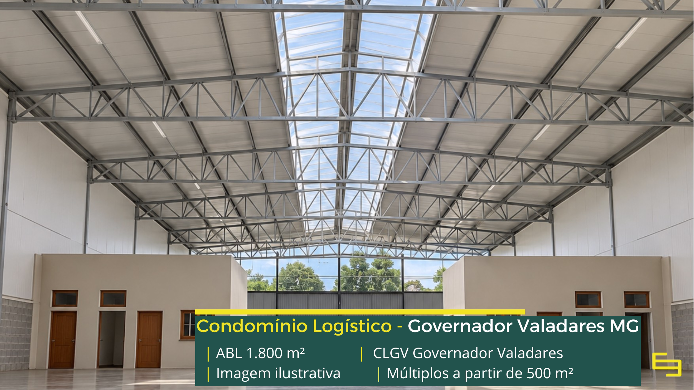 Galpão em Governador Valadares MG Condomínio Logístico Governador Valadares: galpão em Governador Valadares com módulos a partir de 300 m² e piso para 5 t/m².